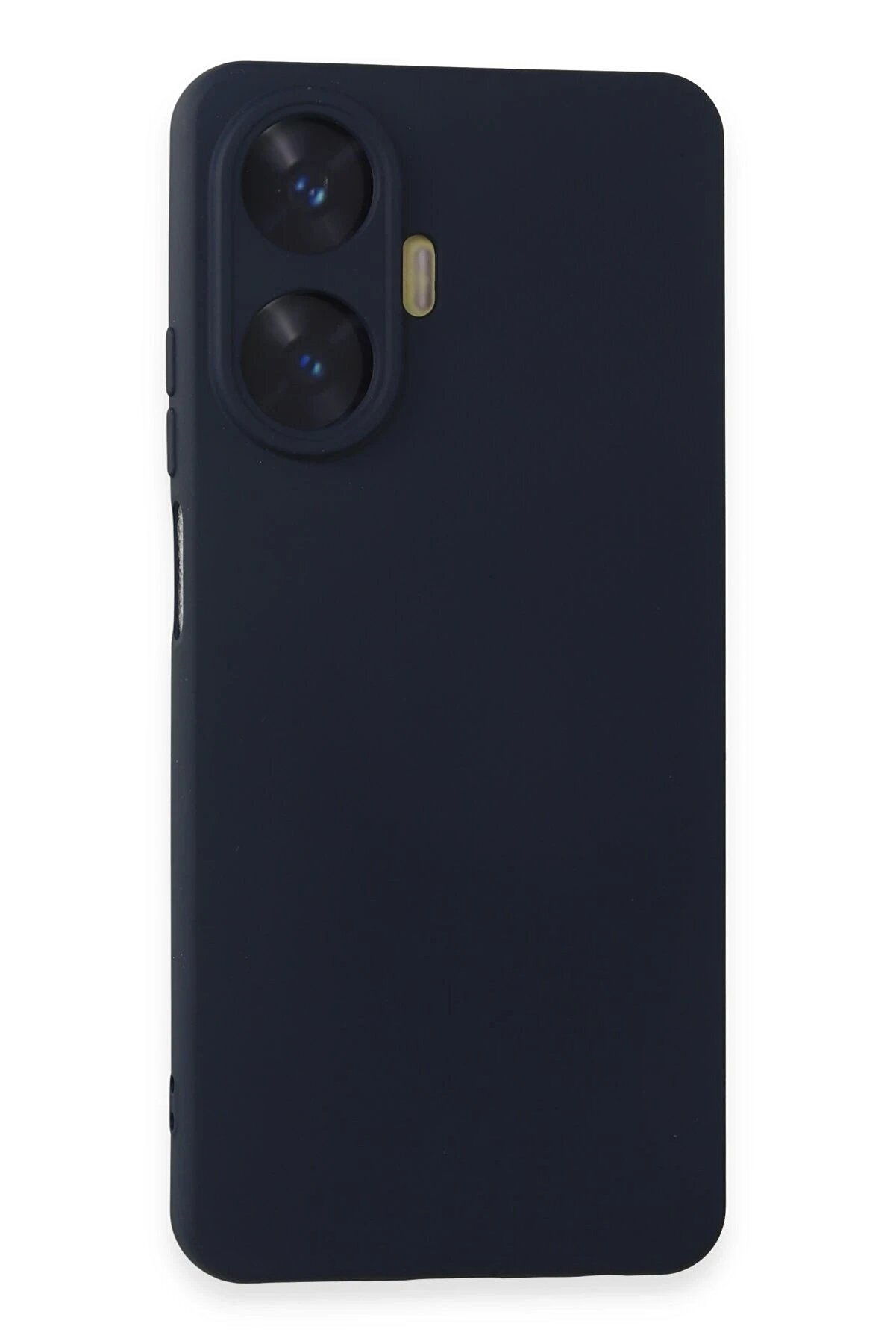 CepteToptan Realme C55 Kılıf Nano içi Kadife Silikon - Lacivert - DROPX6676-1672