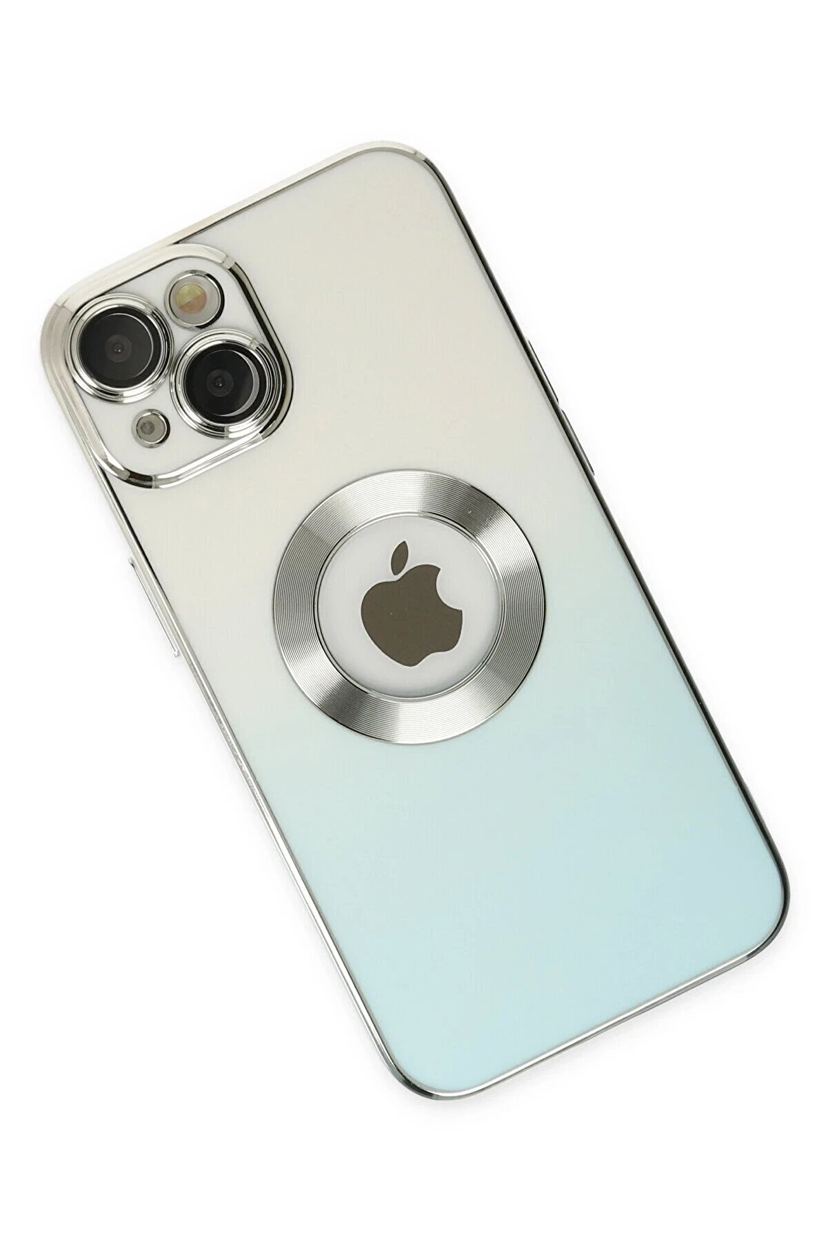 İphone 14 Plus Kılıf Best Si̇li̇kon - Turkuaz - Dropx3953-4182