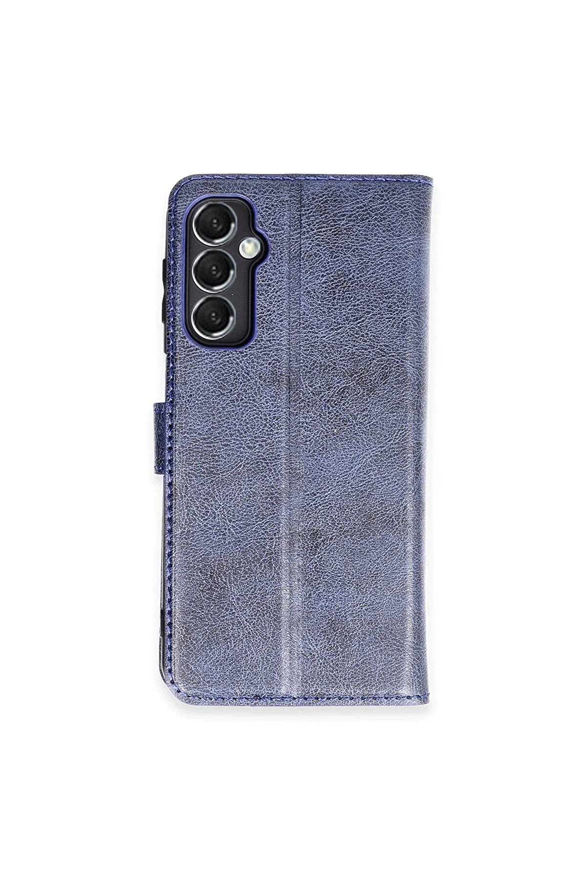 CepteToptan Samsung Galaxy M34 5G Kılıf Trend S Plus Kapaklı Kılıf - Lacivert - DROPX5129-7608