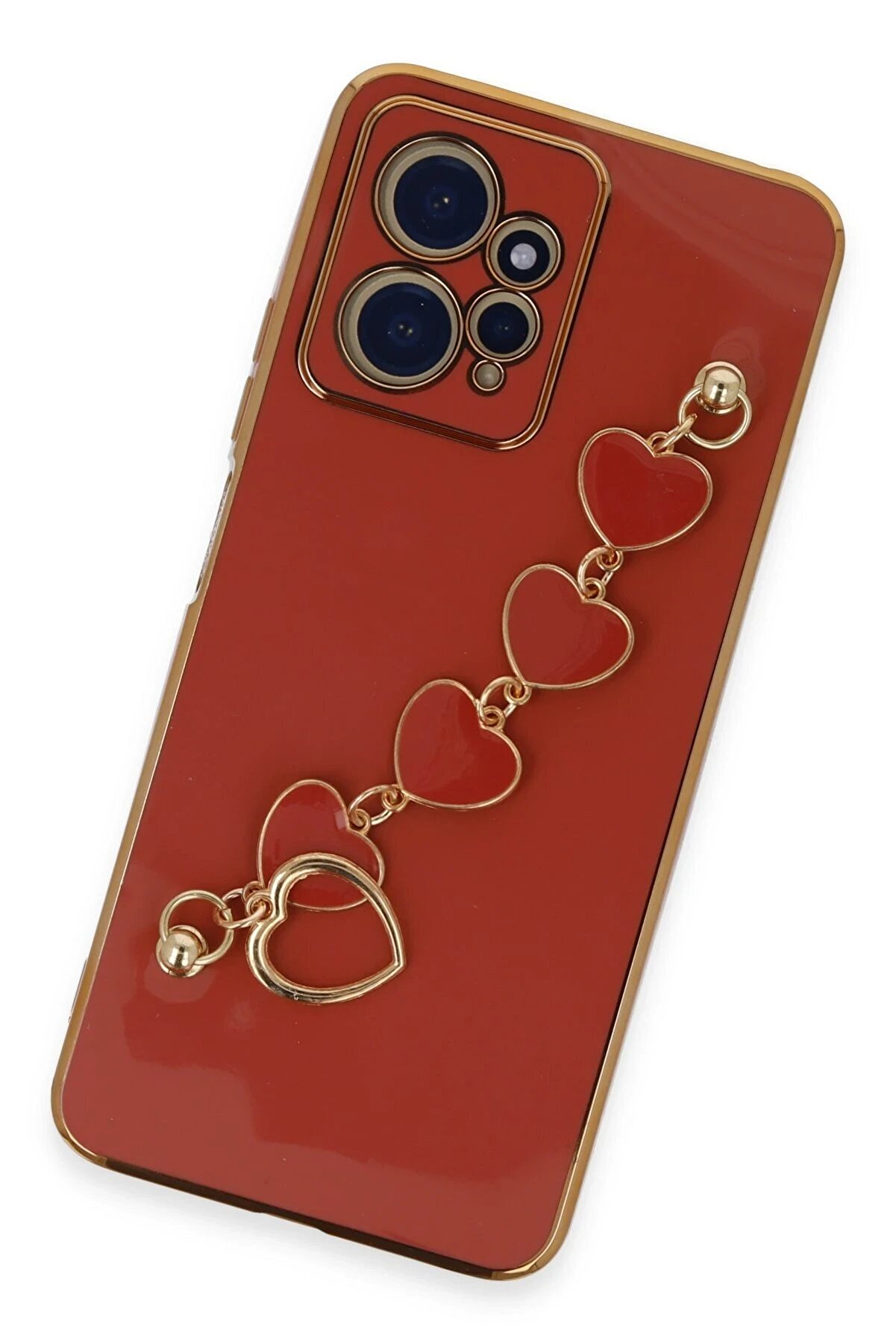 Xi̇aomi̇ Redmi̇ Note 12 4G Kılıf Esi̇la Si̇li̇kon - Kırmızı - Dropx1417-9631