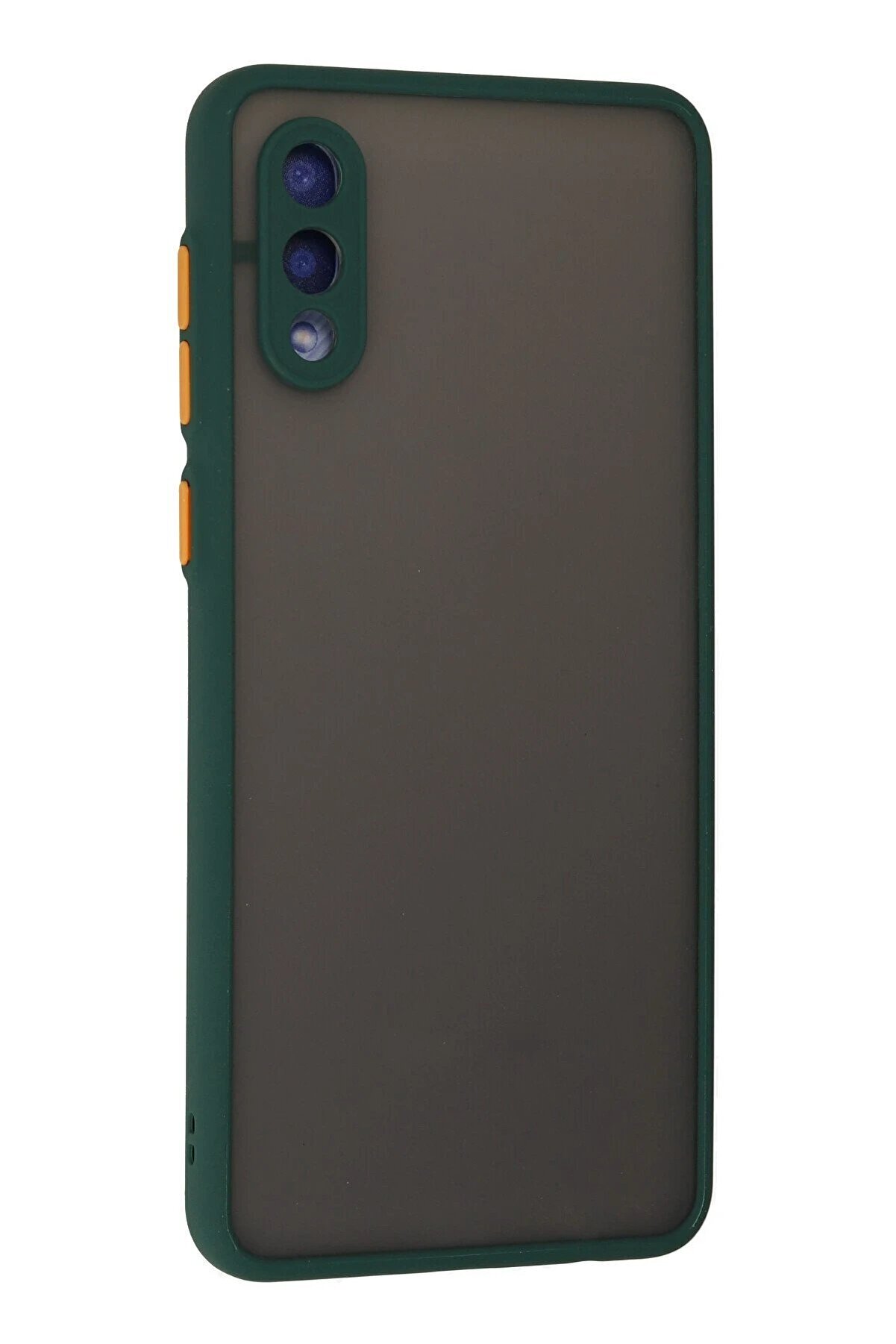 Samsung Galaxy A02 Kılıf Montreal Si̇li̇kon Kapak - Yeşi̇l - Dropx3697-8287
