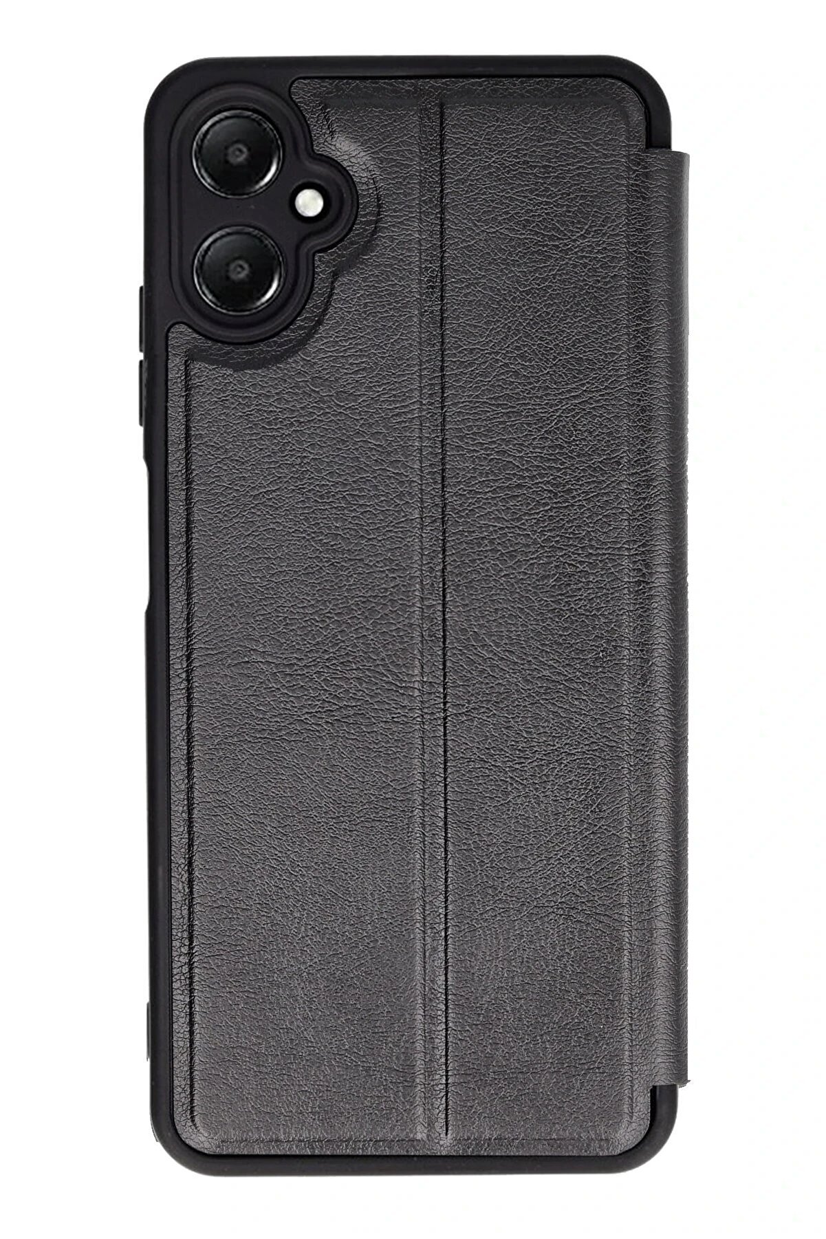 CepteToptan Samsung Galaxy A05 Kılıf Flip Cover - Siyah - DROPX3559-9953