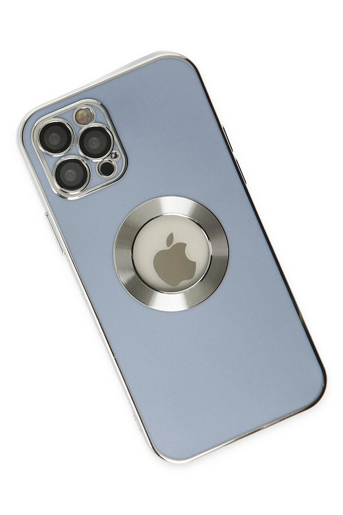 İphone 12 Pro Kılıf Store Si̇li̇kon - Si̇erra Blue - Dropx7962-1613