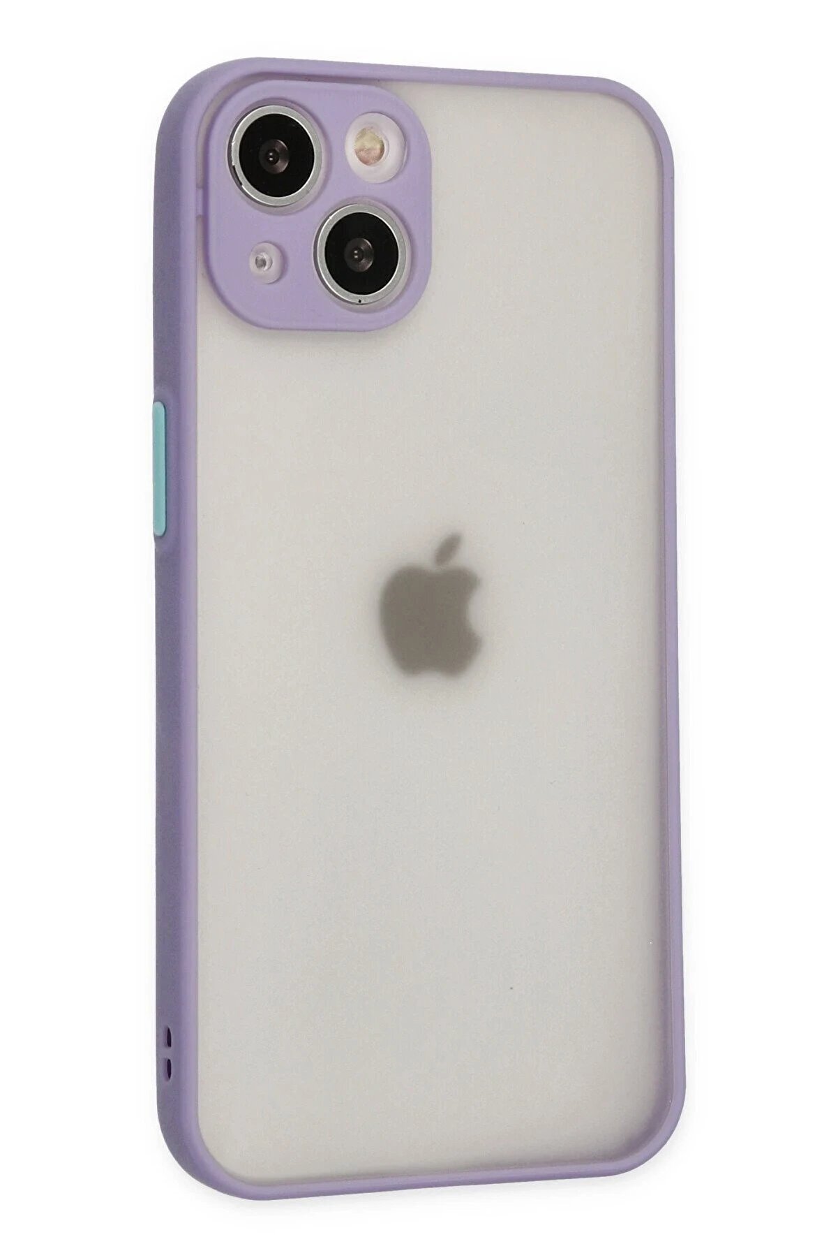 İphone 14 Kılıf Montreal Si̇li̇kon Kapak - Mor - Dropx5363-5916