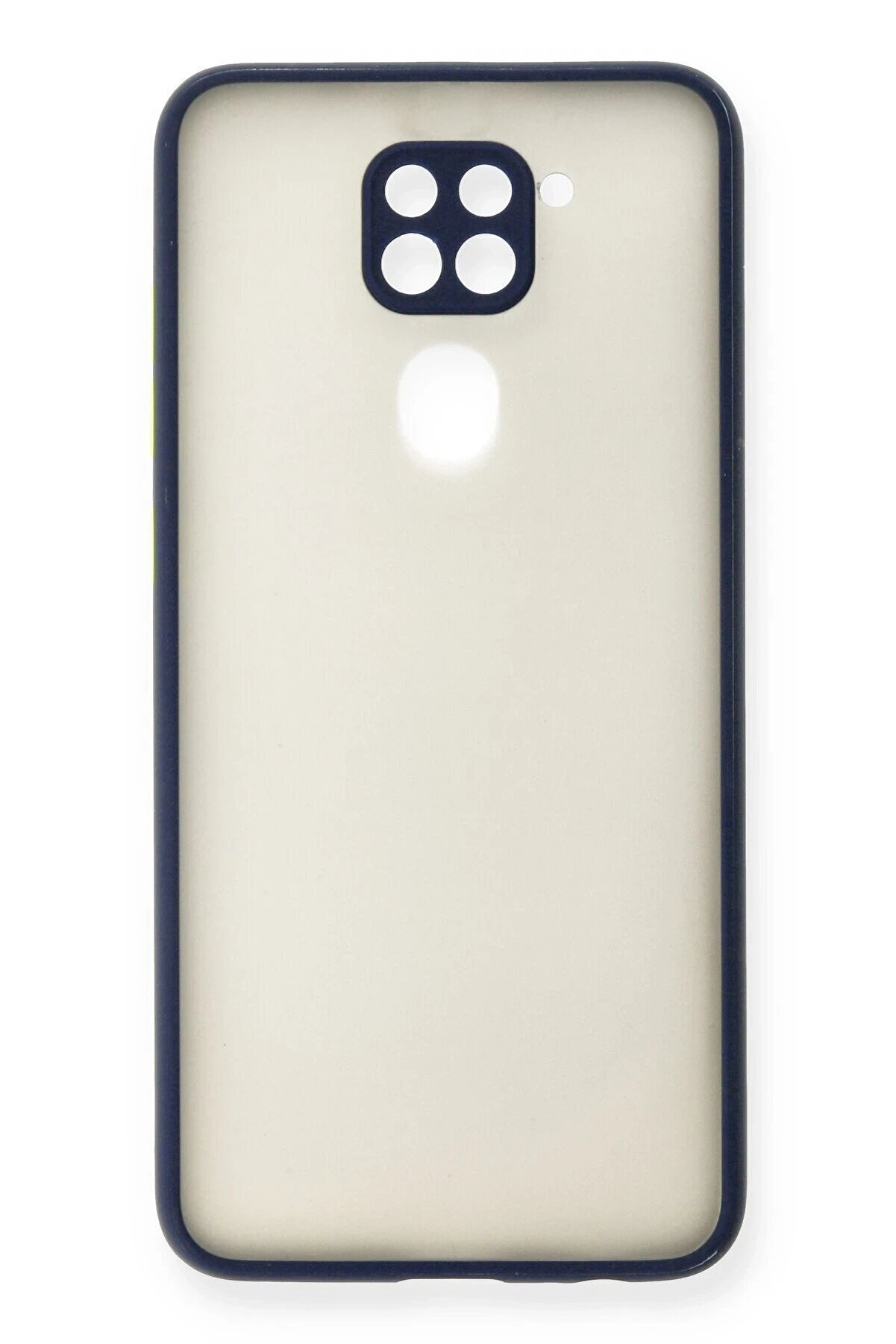 Xi̇aomi̇ Redmi̇ Note 9 Kılıf Montreal Si̇li̇kon Kapak - Laci̇vert - Dropx6781-2046