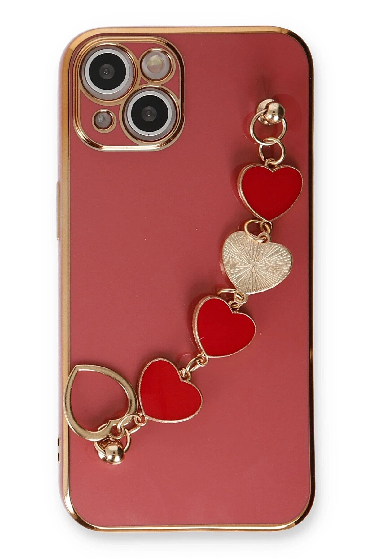 İphone 14 Kılıf Esi̇la Si̇li̇kon - Kırmızı - Dropx4746-5097