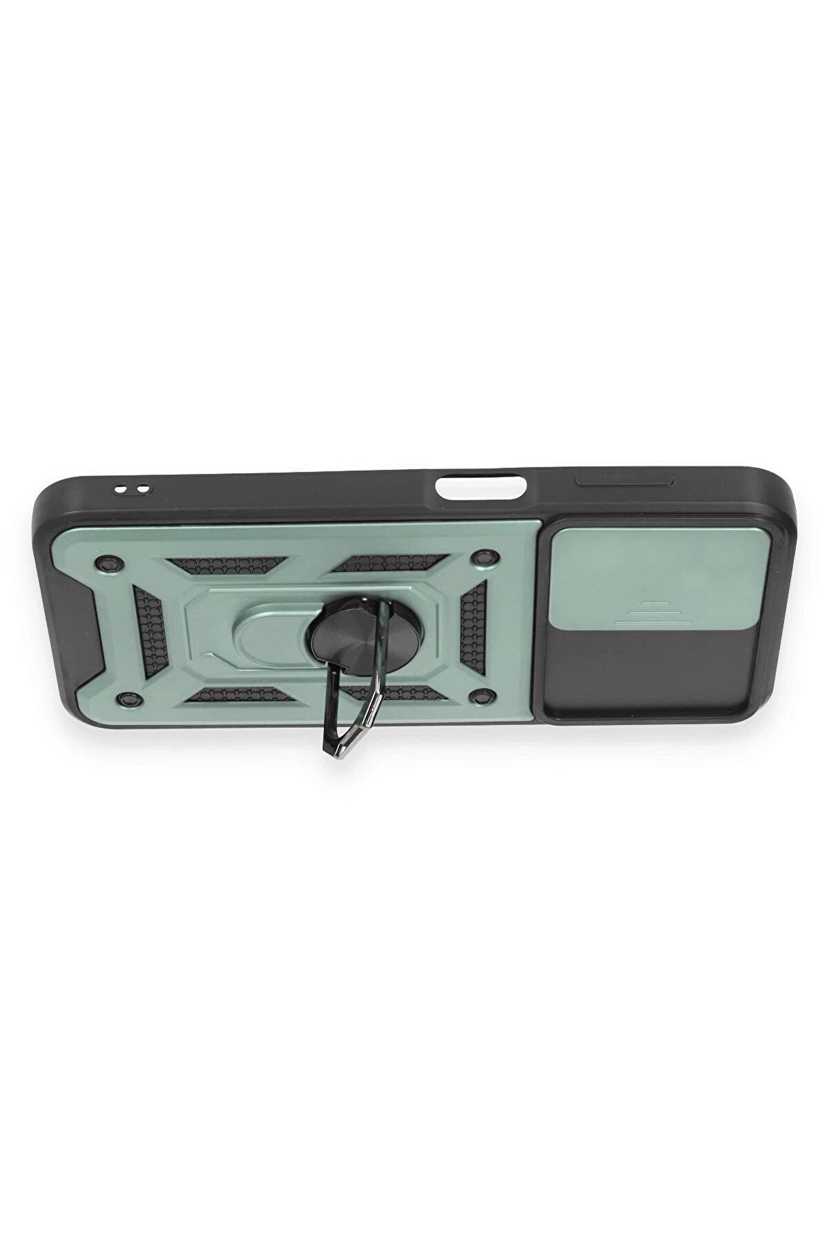 Samsung Galaxy M14 5G Kılıf Pars Lens Yüzüklü Si̇li̇kon - Yeşi̇l - Dropx7773-2551