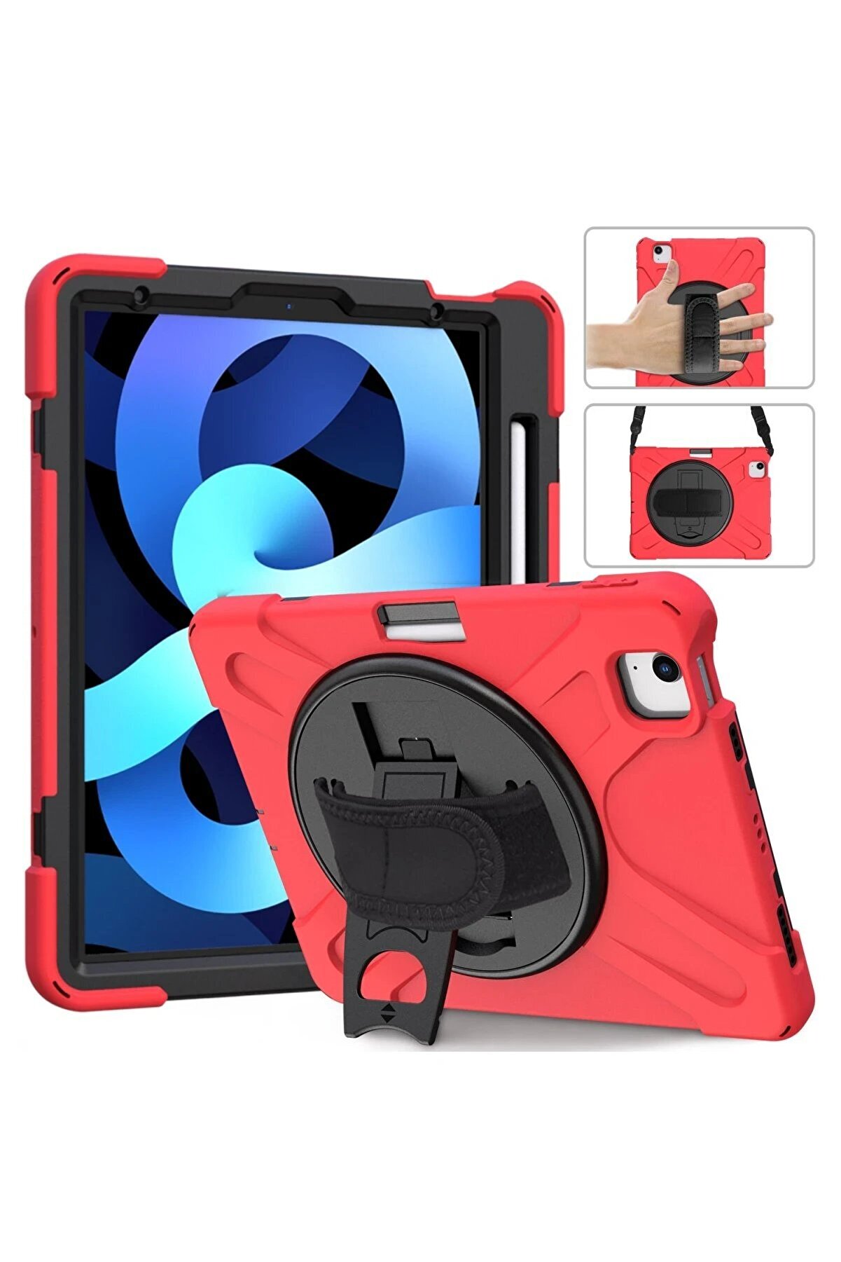 İpad Pro 11 (2020) Kılıf Amazi̇ng Tablet Kapak - Kırmızı - Dropx7439-4885