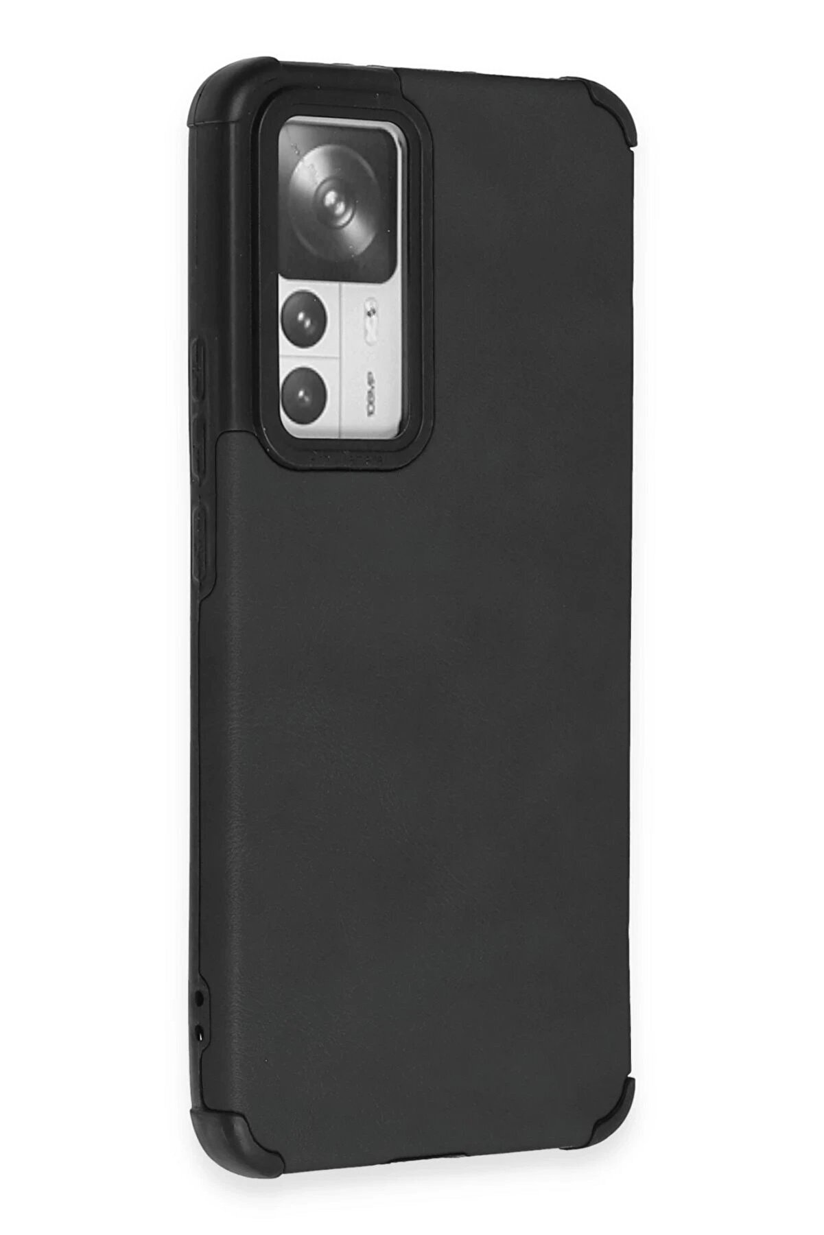 Xi̇aomi̇ Mi̇ 12T Kılıf Loop Deri̇ Si̇li̇kon - Si̇yah - Dropx4598-8337