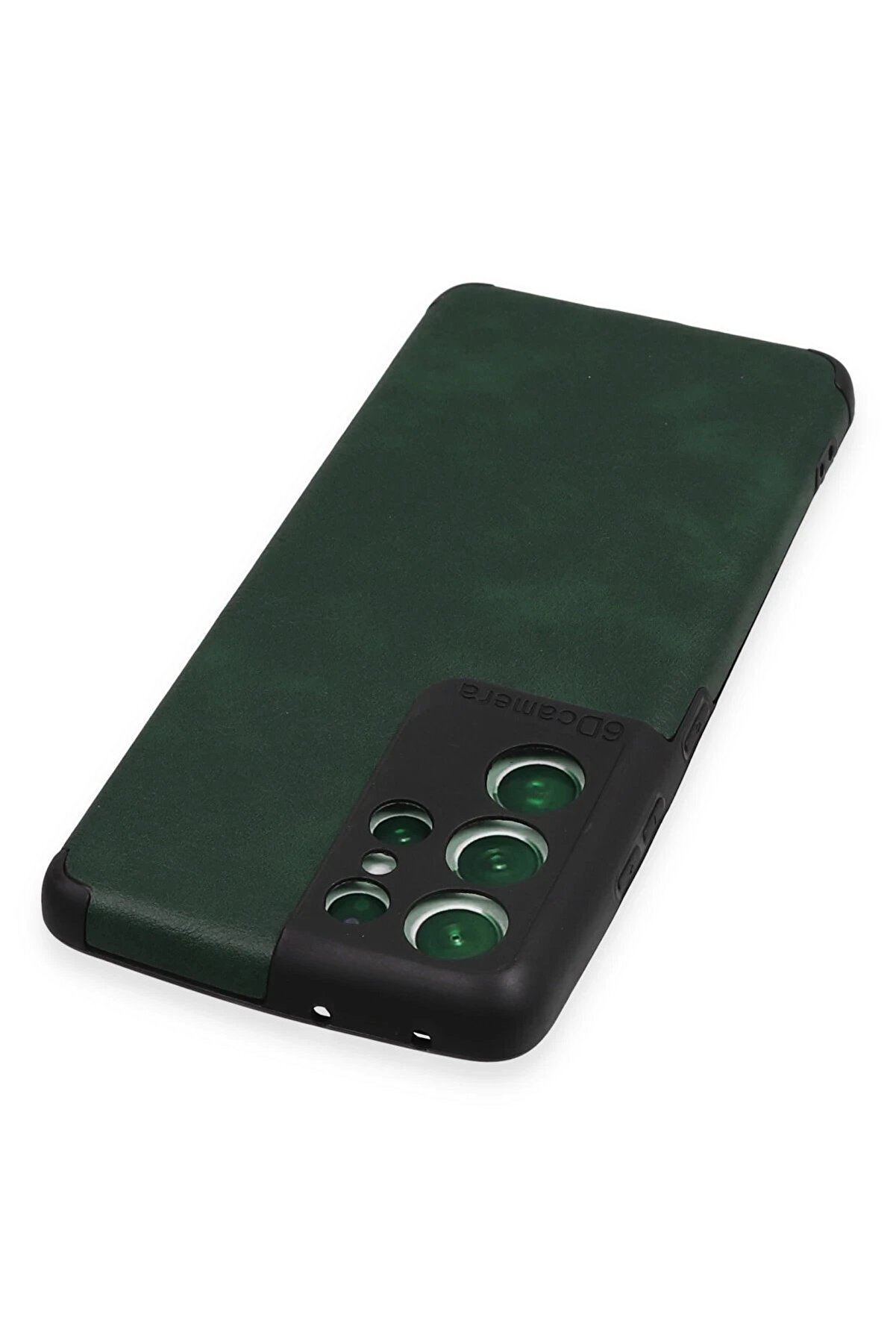 Samsung Galaxy S21 Ultra Kılıf Loop Deri̇ Si̇li̇kon - Yeşi̇l - Dropx5939-4854