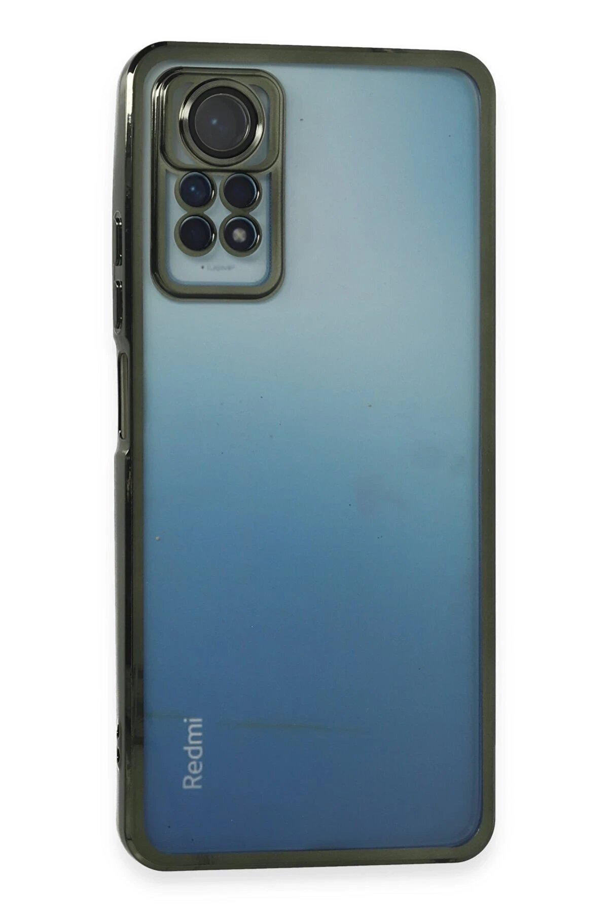 CepteToptan Xiaomi Redmi Note 11 Pro Kılıf Lensli Silikon - Yeşil - DROPX6971-7266