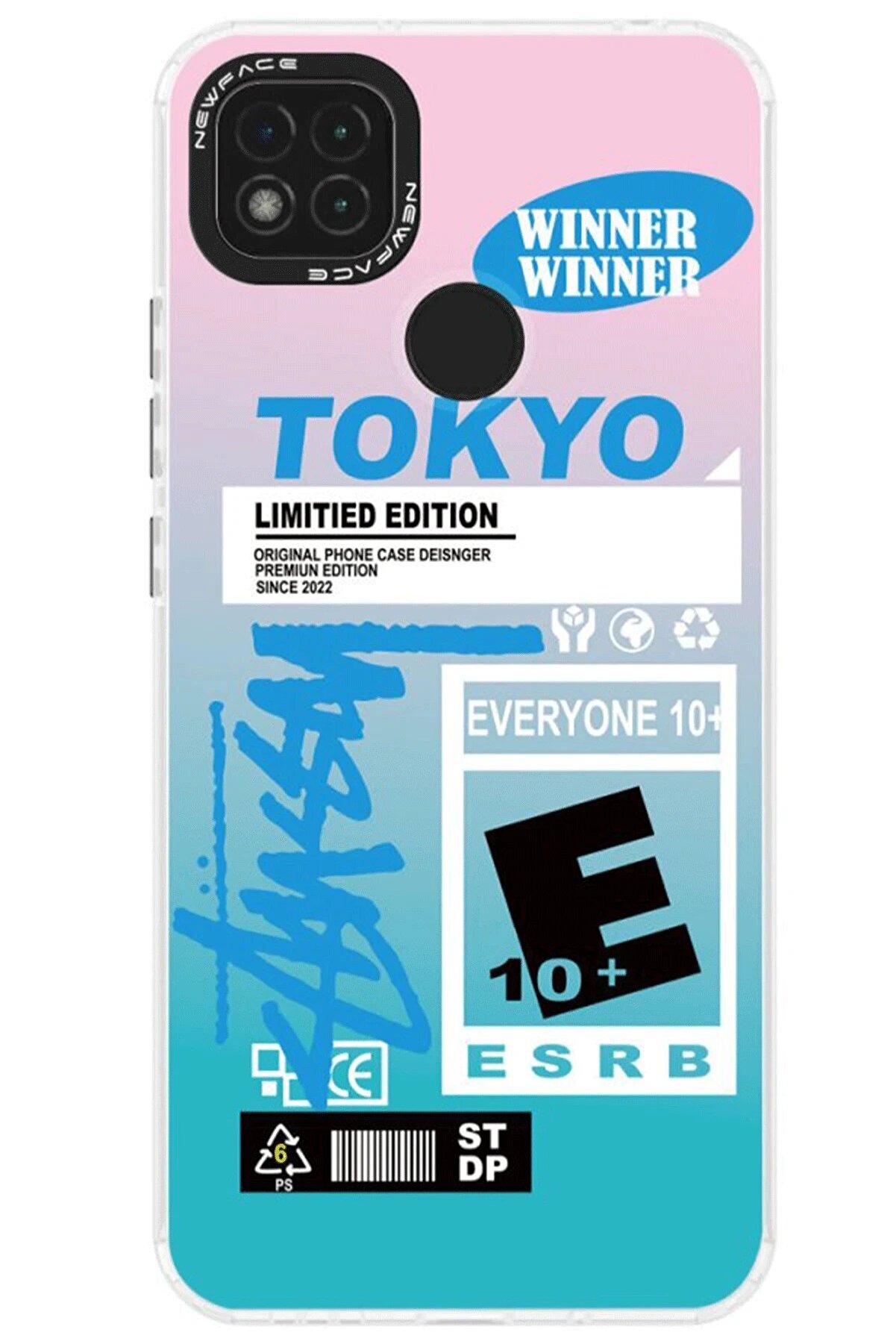 CepteToptan Xiaomi Redmi 10C Kılıf Estoril Desenli Kapak - Estoril - 1 - DROPX8314-6584