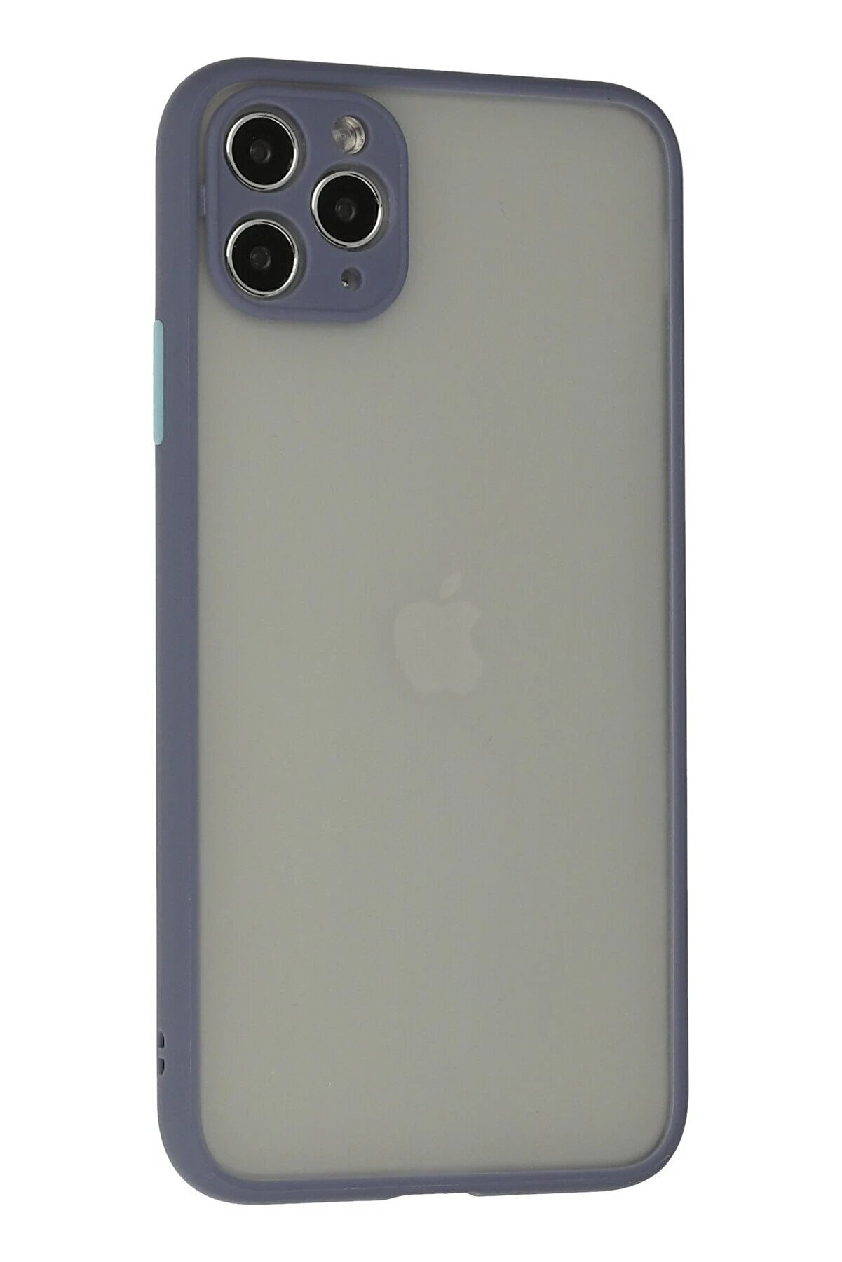 İphone 12 Pro Max Kılıf Montreal Si̇li̇kon Kapak - Gri̇ - Dropx3001-5037