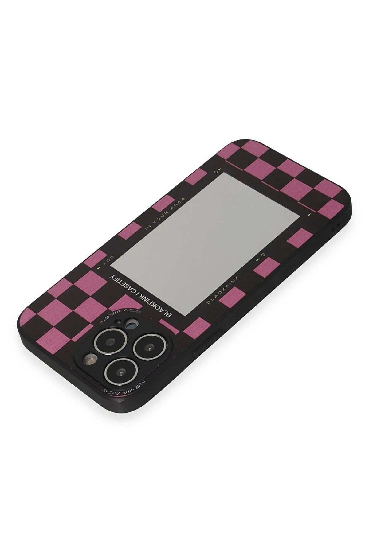 İphone 13 Pro Max Kılıf Mi̇rror Desenli̇ Kapak - Mi̇rror - 8 - Dropx9922-8227