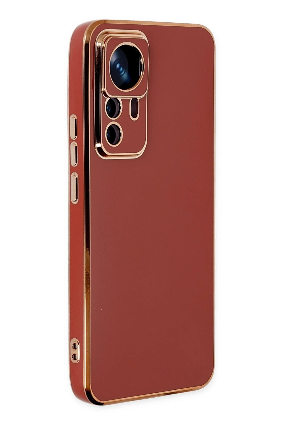 CepteToptan Xiaomi Mi 12T Pro Kılıf Volet Silikon - Kırmızı - DROPX7980-7822