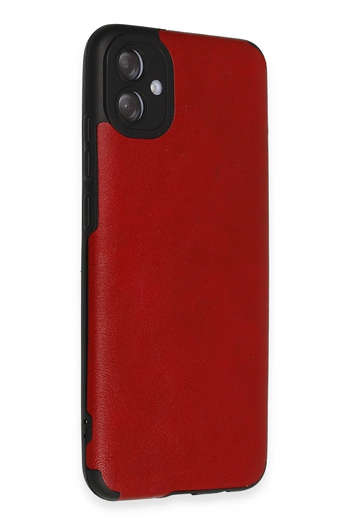 Samsung Galaxy A04E Kılıf Loop Deri̇ Si̇li̇kon - Kırmızı - Dropx8188-7335