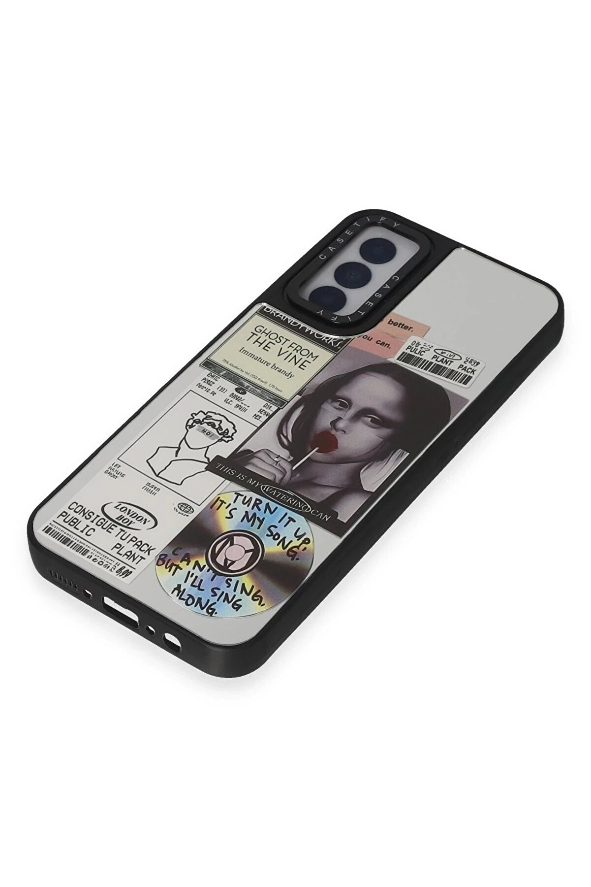 Samsung Galaxy M14 5G Kılıf Mi̇rror Desenli̇ Kapak - Mi̇rror - 2 - Brh026754-8345