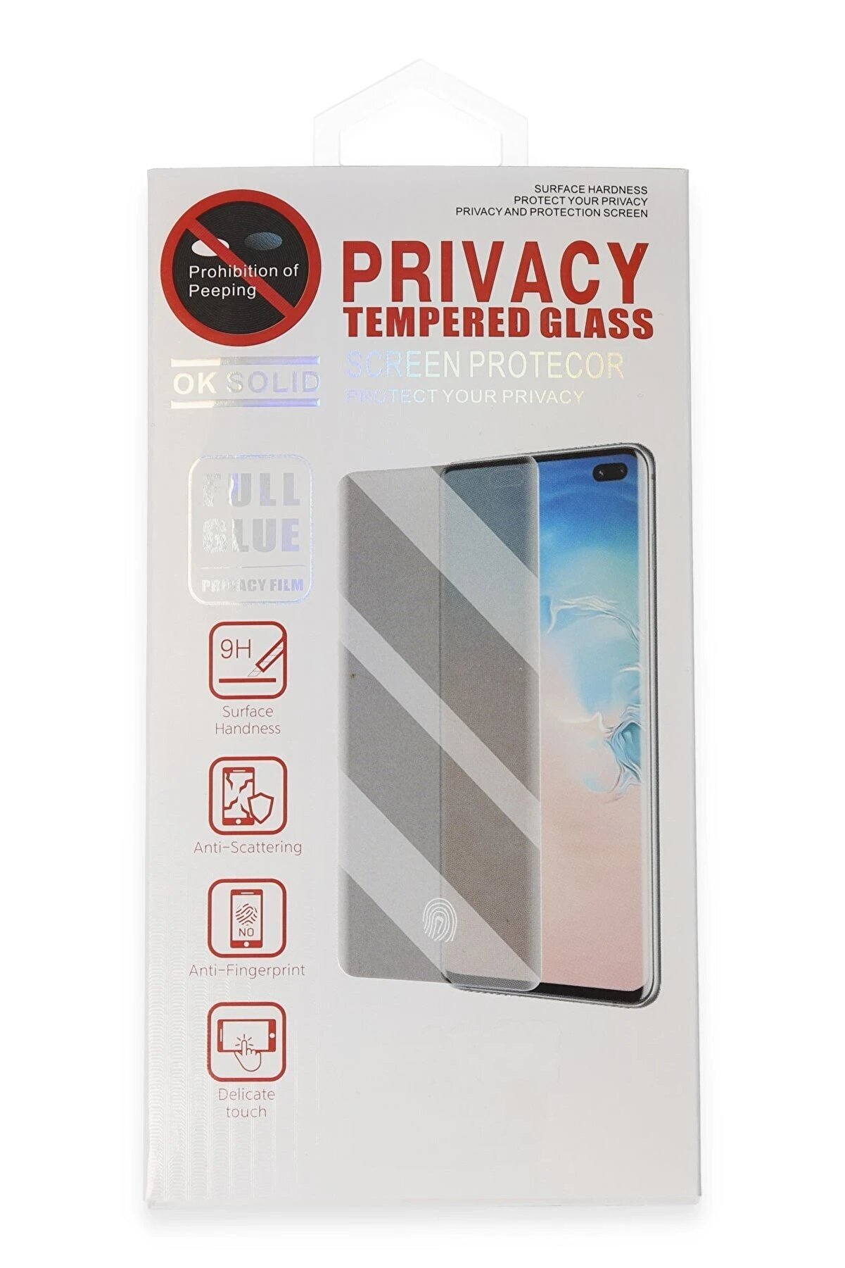 CepteToptan Samsung Galaxy S21 Plus Hayalet Edge Cam Ekran Koruyucu - DROPX1625-4452