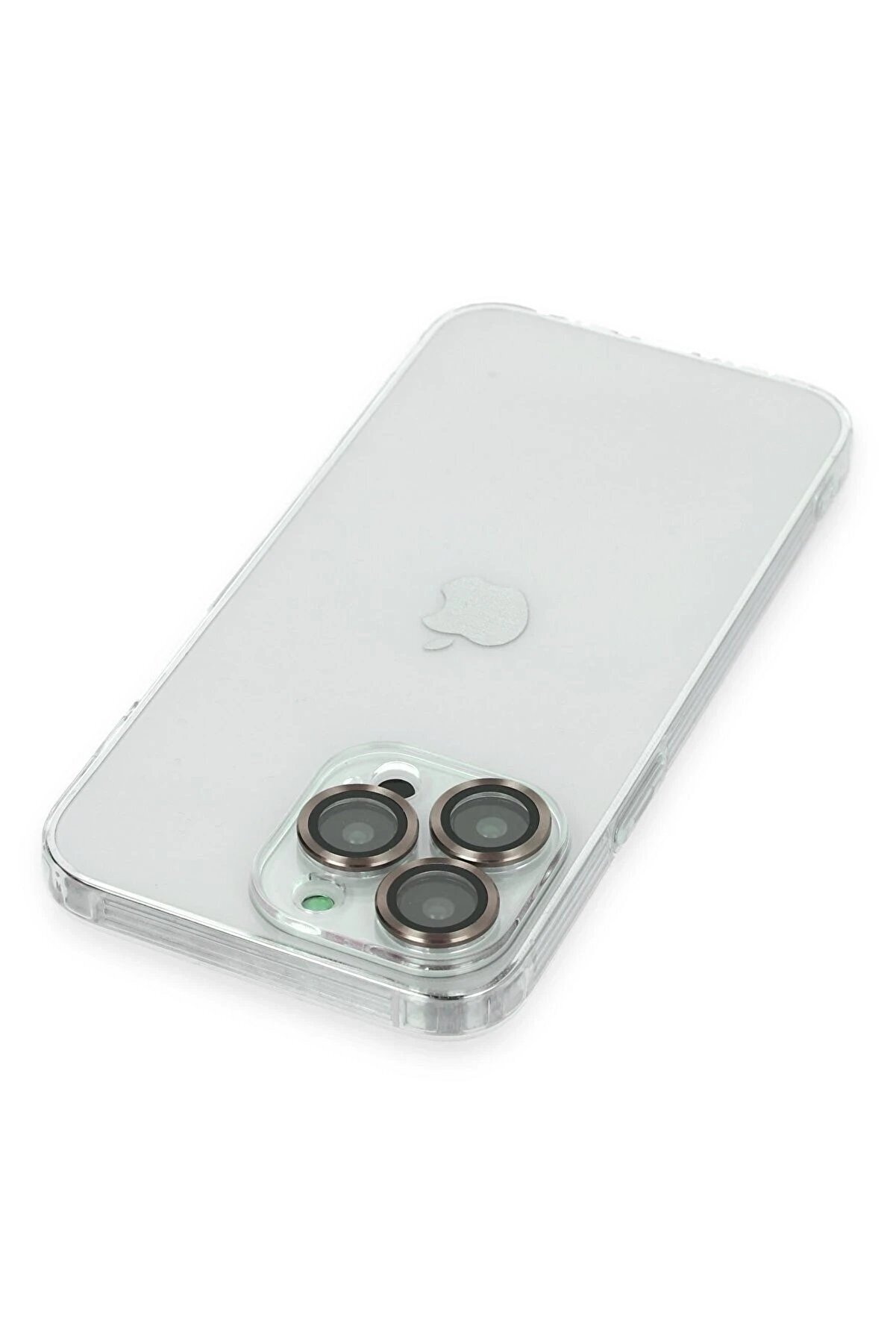 İphone 14 Pro Max Kılıf Luko Lens Si̇li̇kon - Gold - Dropx5854-8002