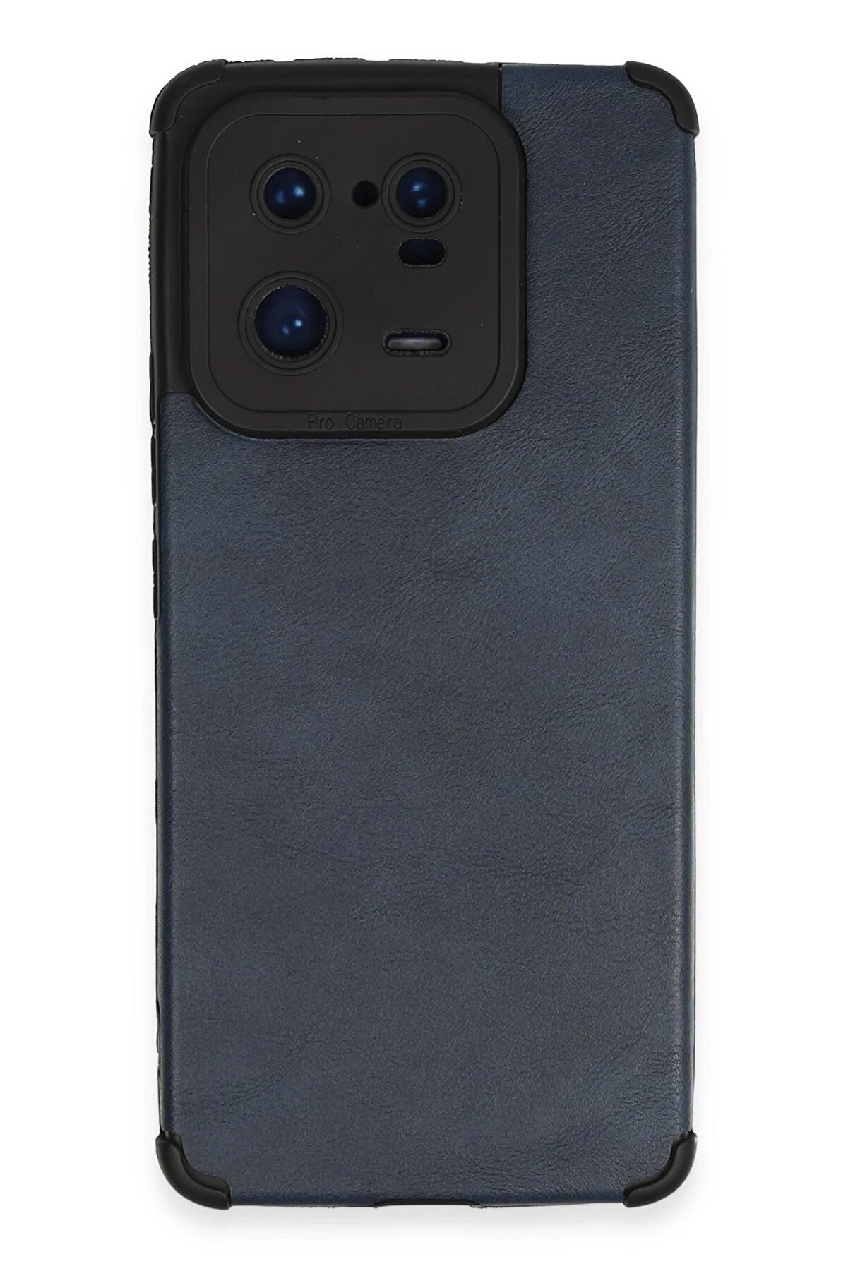 CepteToptan Xiaomi Mi 13 Pro Kılıf Loop Deri Silikon - Lacivert - DROPX9344-6238