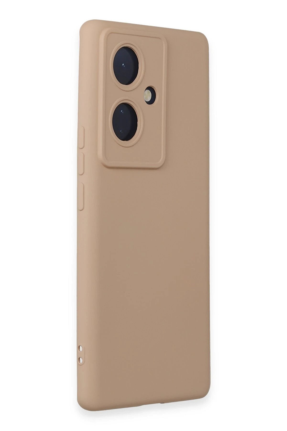 Vi̇vo V29 Li̇te Kılıf Nano İ&ccedil;i̇ Kadi̇fe Si̇li̇kon - Pudra - Dropx3347-8277