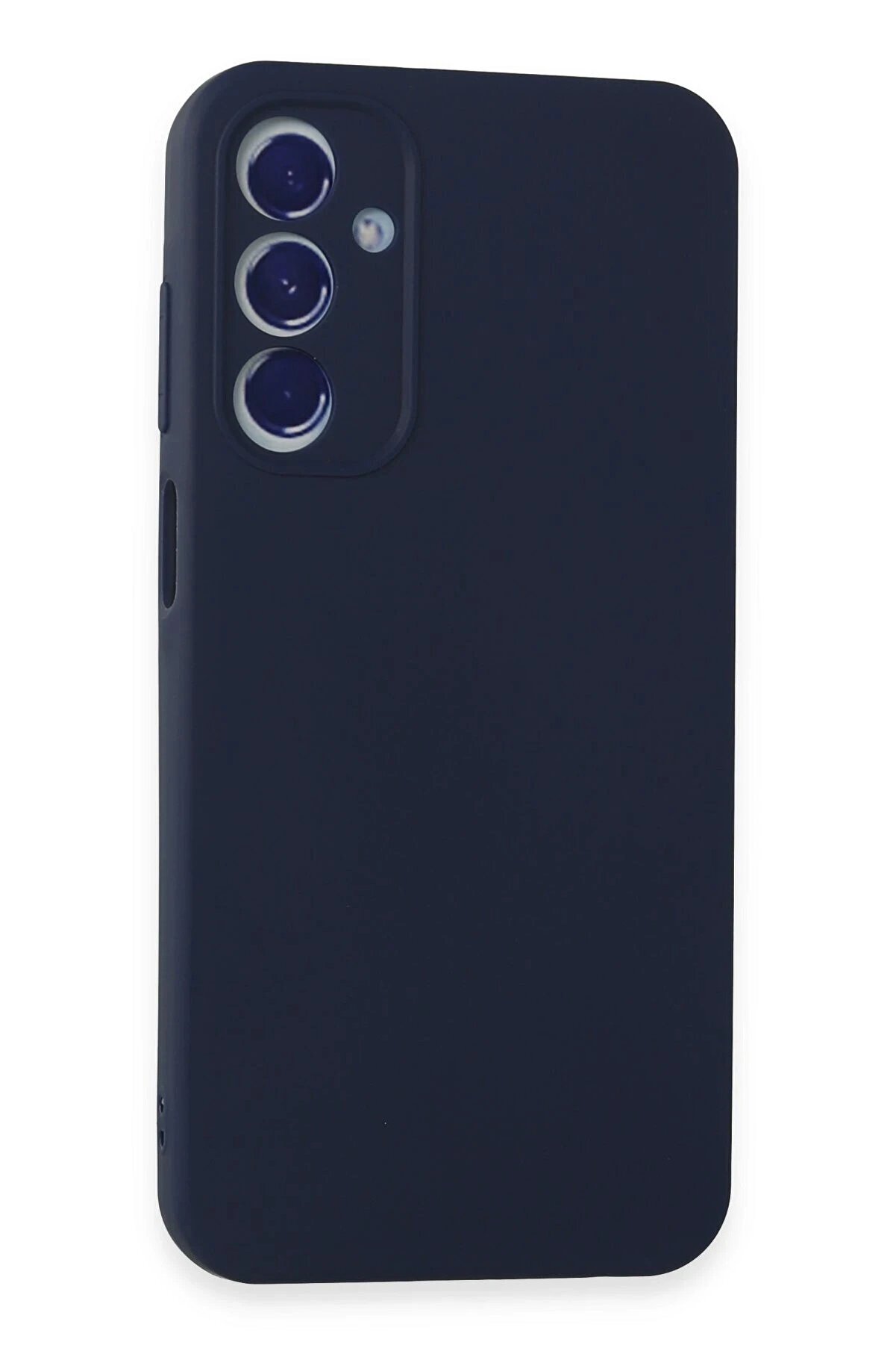 CepteToptan Samsung Galaxy A35 5G Kılıf First Silikon - Lacivert - DROPX2702-3224