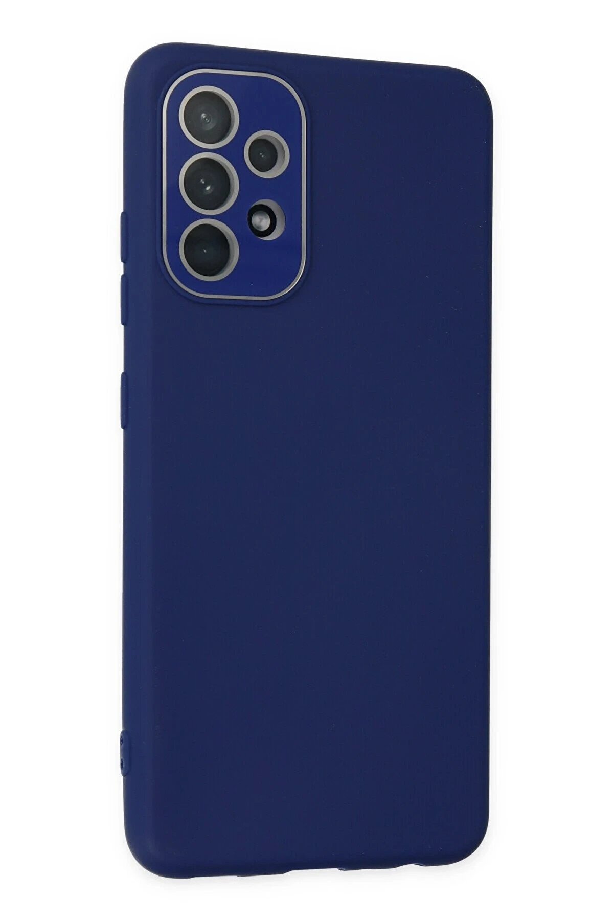 Samsung Galaxy A33 5G Kılıf Lansman Glass Kapak - Sky Blue - Dropx9866-6678