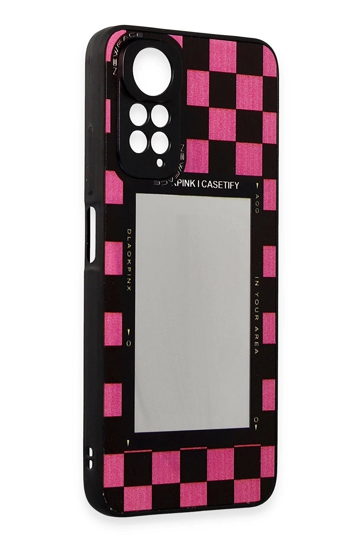 CepteToptan Xiaomi Redmi Note 11 Kılıf Mirror Desenli Kapak - Mirror - 8 - DROPX5175-4496