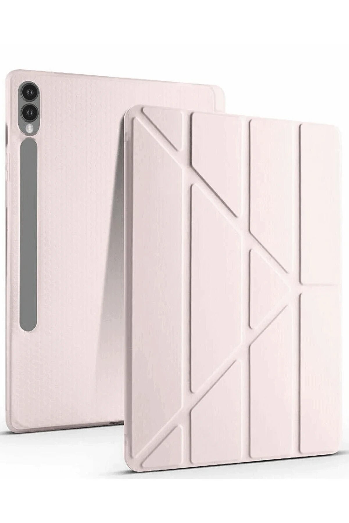 CepteToptan Samsung Galaxy X610 Tab S9 FE Plus 12.4 Kılıf Kalemlikli Mars Tablet Kılıfı - DROPX4445-3169