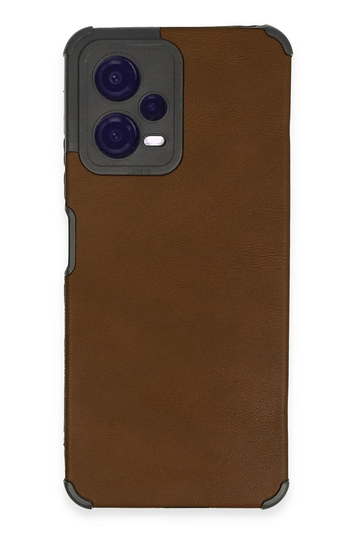 CepteToptan Xiaomi Redmi Note 12 5G Kılıf Loop Deri Silikon - Kahverengi - DROPX4641-1670