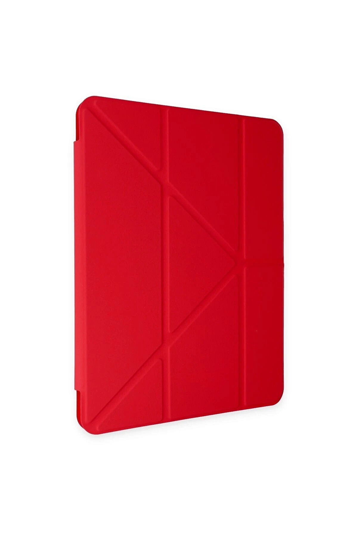 İpad Pro 12.9 (2021) Kılıf Kalemli̇kli̇ Mars Tablet Kılıfı - Kırmızı - Dropx9251-7574