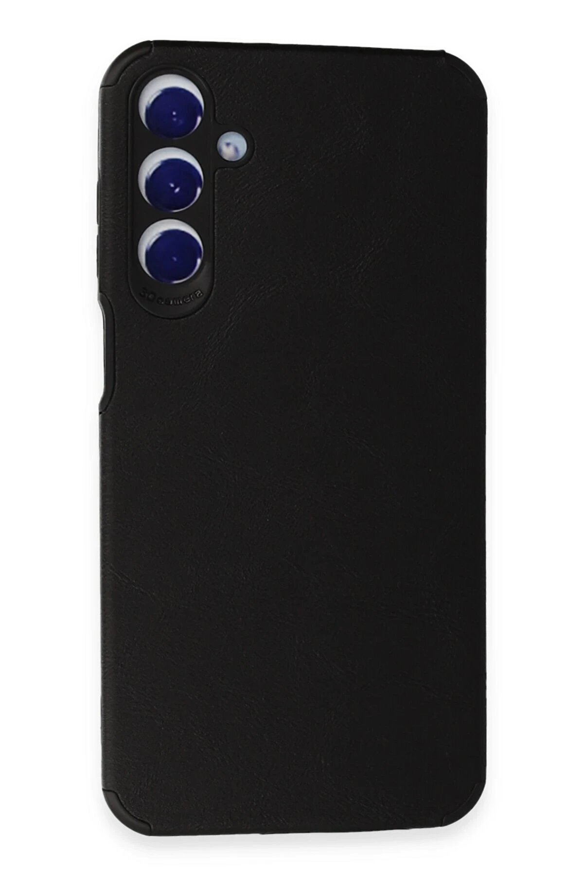 CepteToptan Samsung Galaxy A35 5G Kılıf Loop Deri Silikon - Siyah - DROPX6457-7643