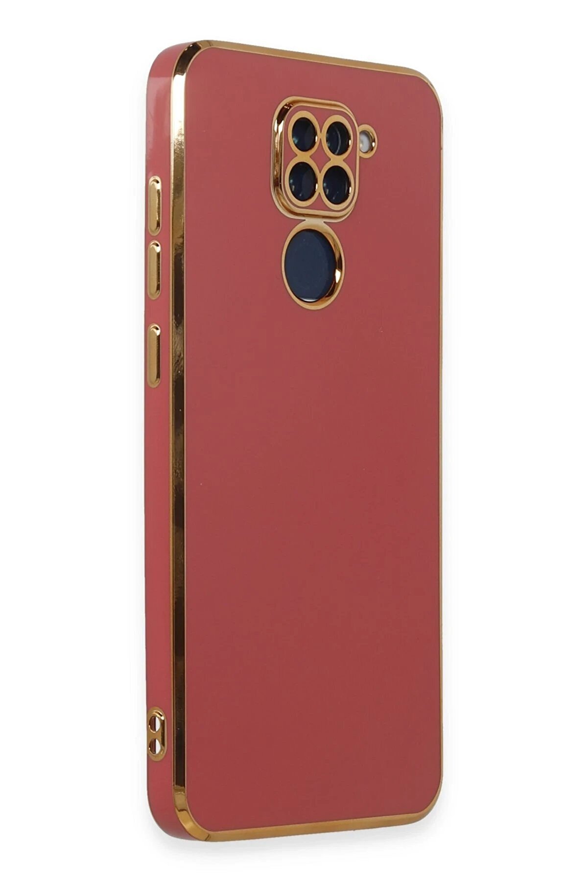 Xi̇aomi̇ Redmi̇ Note 9 Kılıf Volet Si̇li̇kon - Kırmızı - Dropx6386-8074