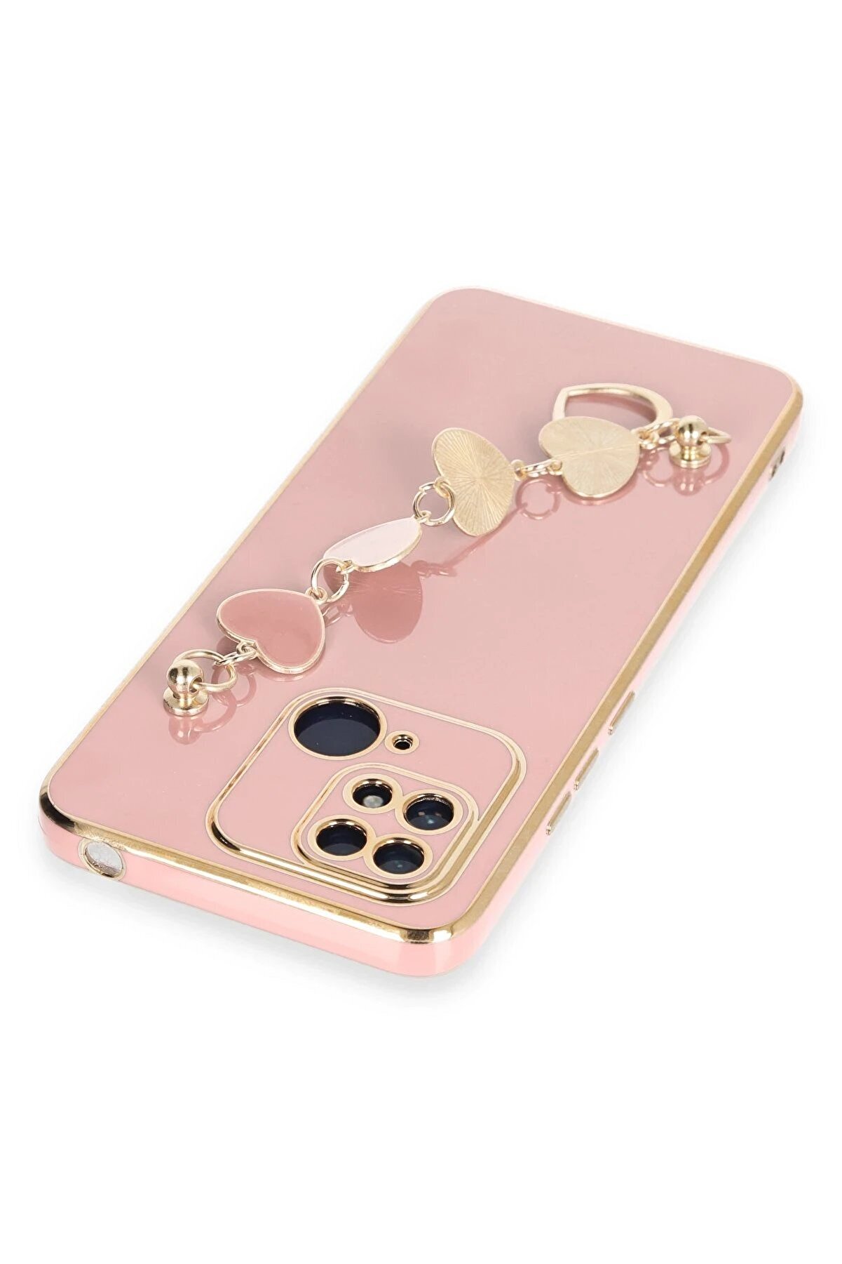 Xi̇aomi̇ Redmi̇ 10C Kılıf Esi̇la Si̇li̇kon - Pudra - Dropx5374-7811