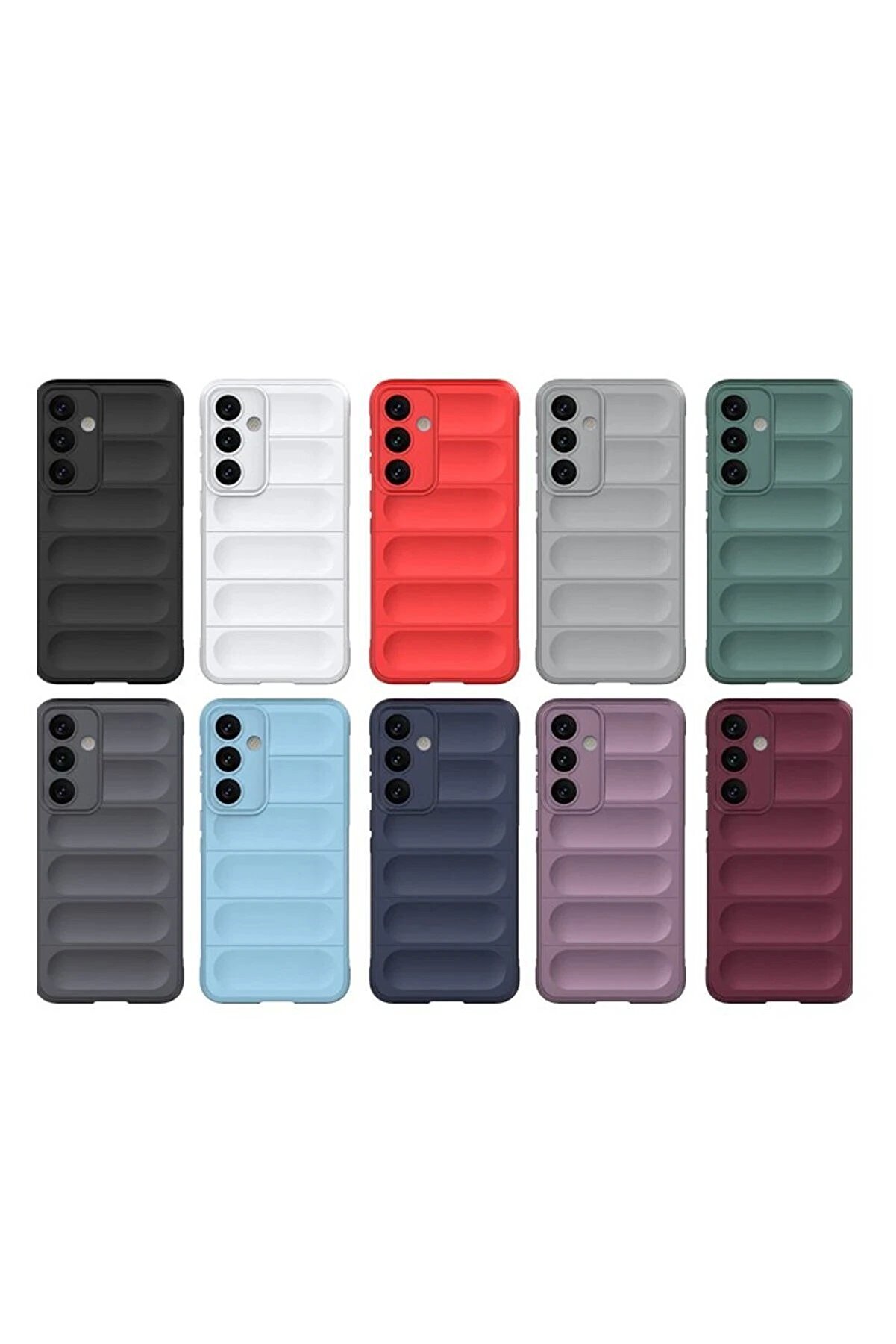 Samsung Galaxy S24 Fe Kılıf Opti̇mum Si̇li̇kon - Laci̇vert - Dropx1574-6002