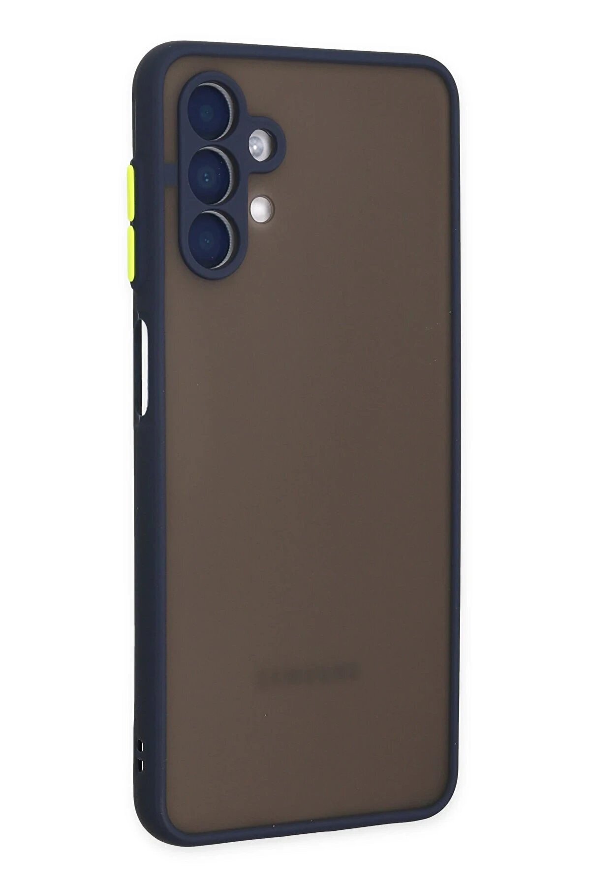 Samsung Galaxy A04S Kılıf Montreal Si̇li̇kon Kapak - Laci̇vert - Dropx1653-5667