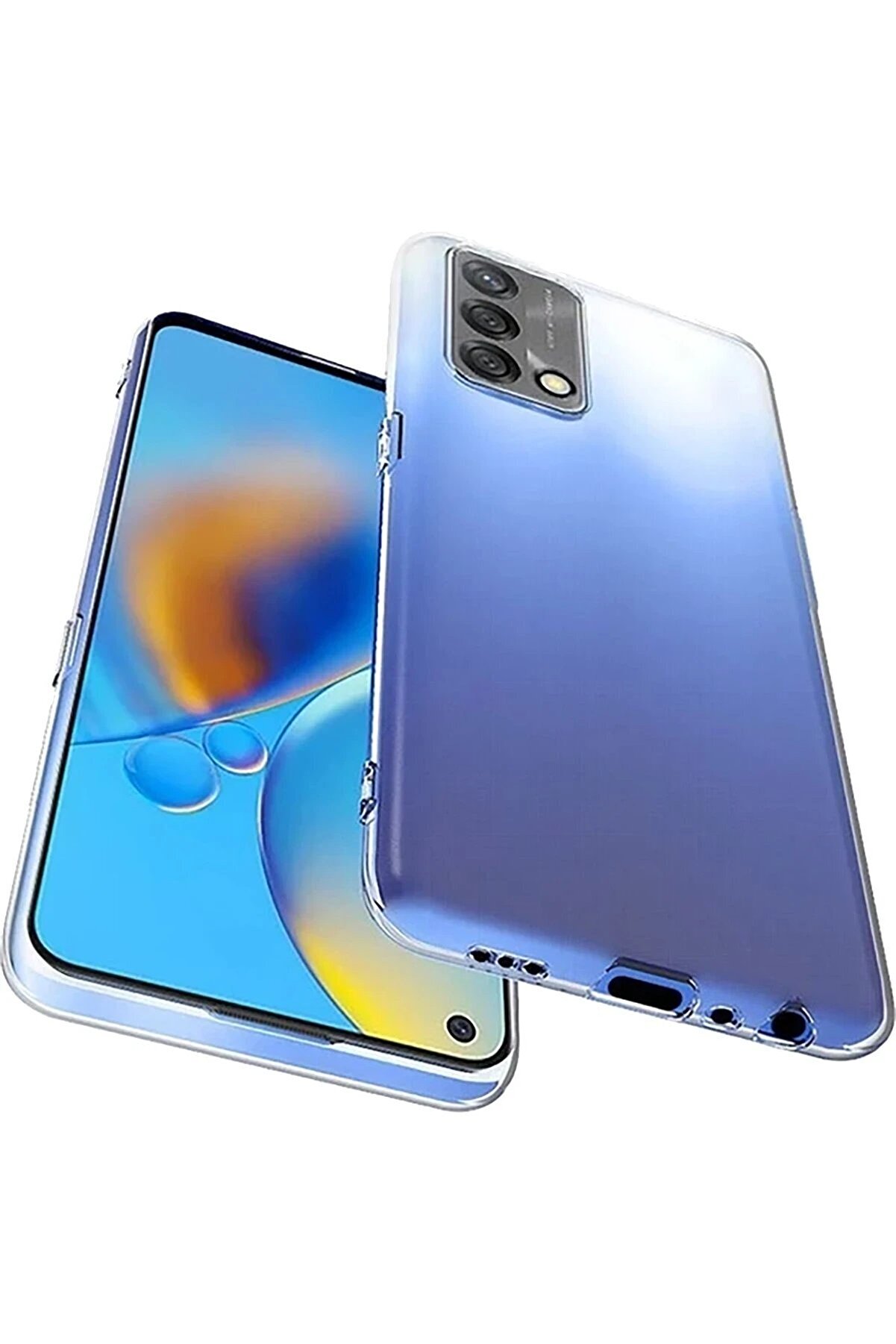 Oppo A74 4G Kılıf Lüx Şeffaf Si̇li̇kon - Dropx5869-3234