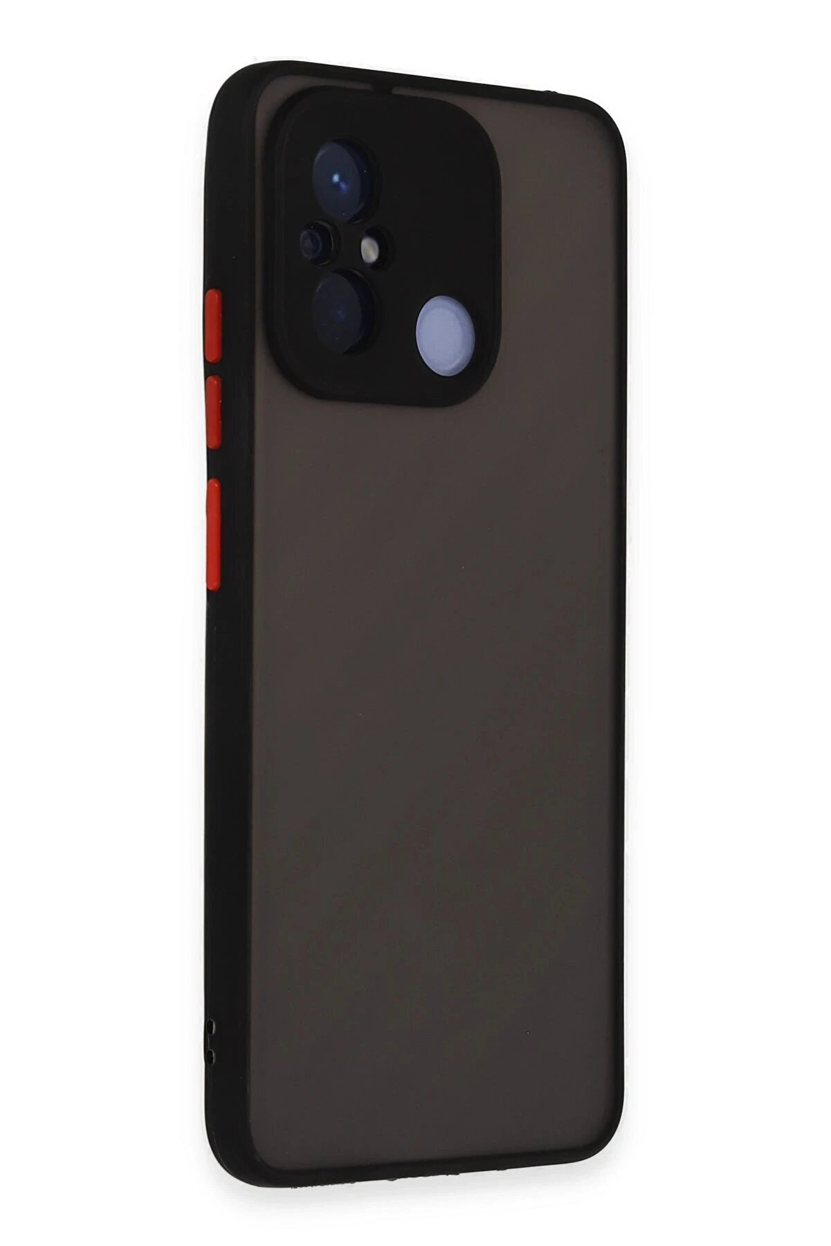 Xi̇aomi̇ Redmi̇ 12C Kılıf Montreal Si̇li̇kon Kapak - Si̇yah - Dropx6054-4637