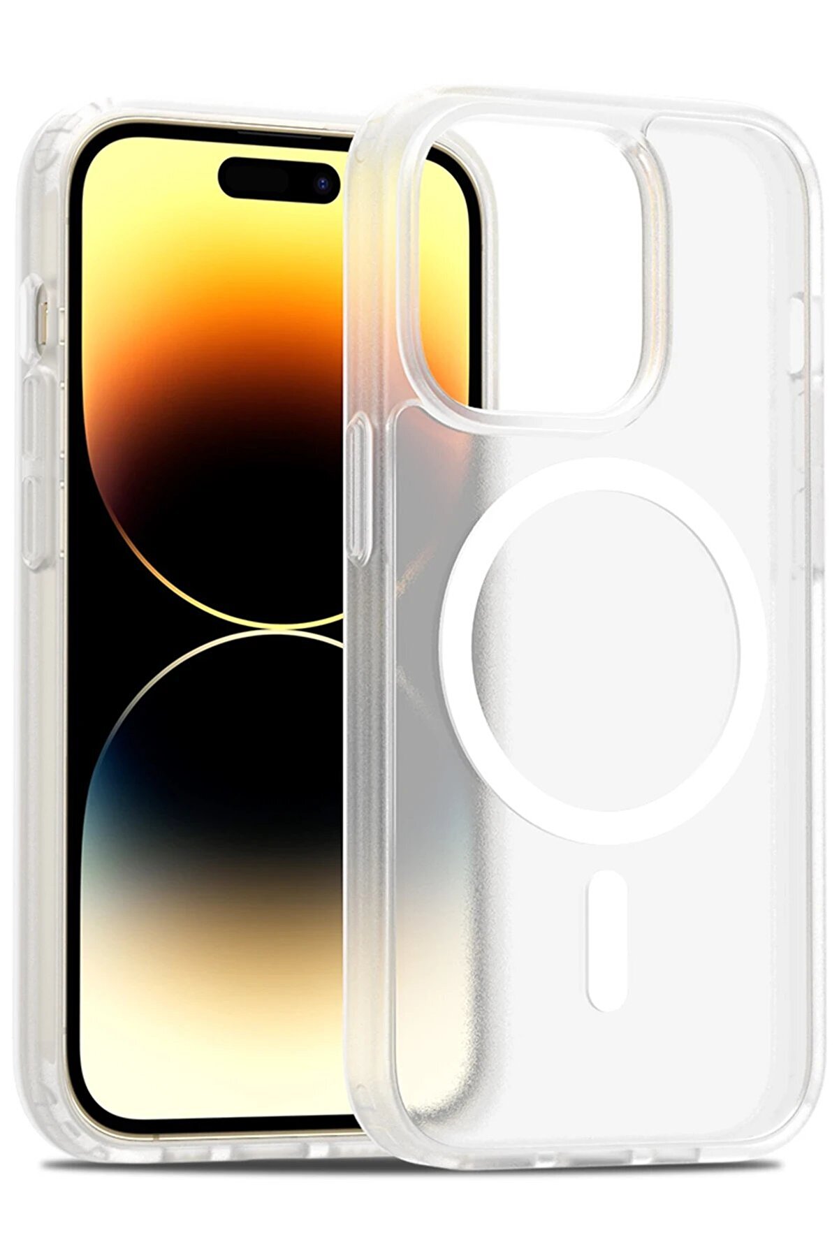 İphone 14 Pro Jota Magsafe Kapak - Şeffaf - Dropx9139-4113