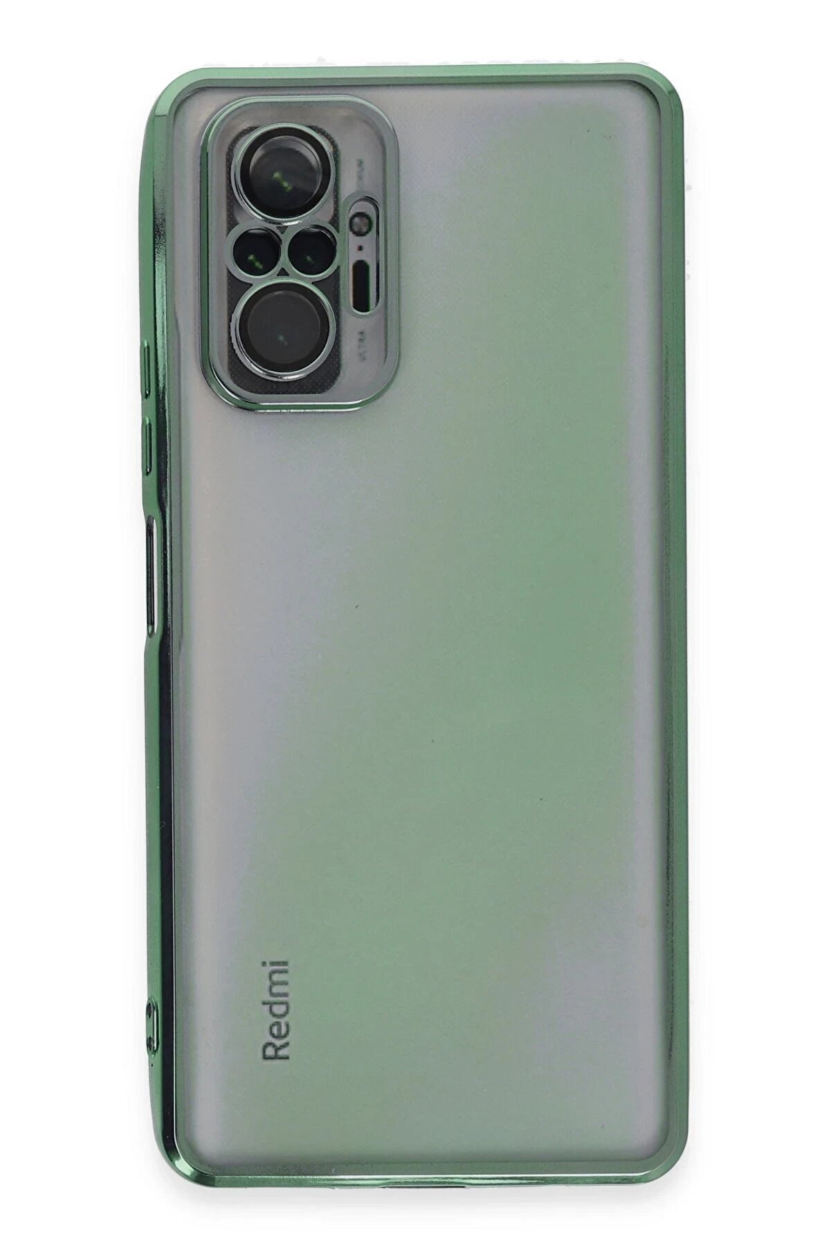 Xi̇aomi̇ Redmi̇ Note 10 Pro Kılıf Lensli̇ Si̇li̇kon - Yeşi̇l - Dropx5261-1576