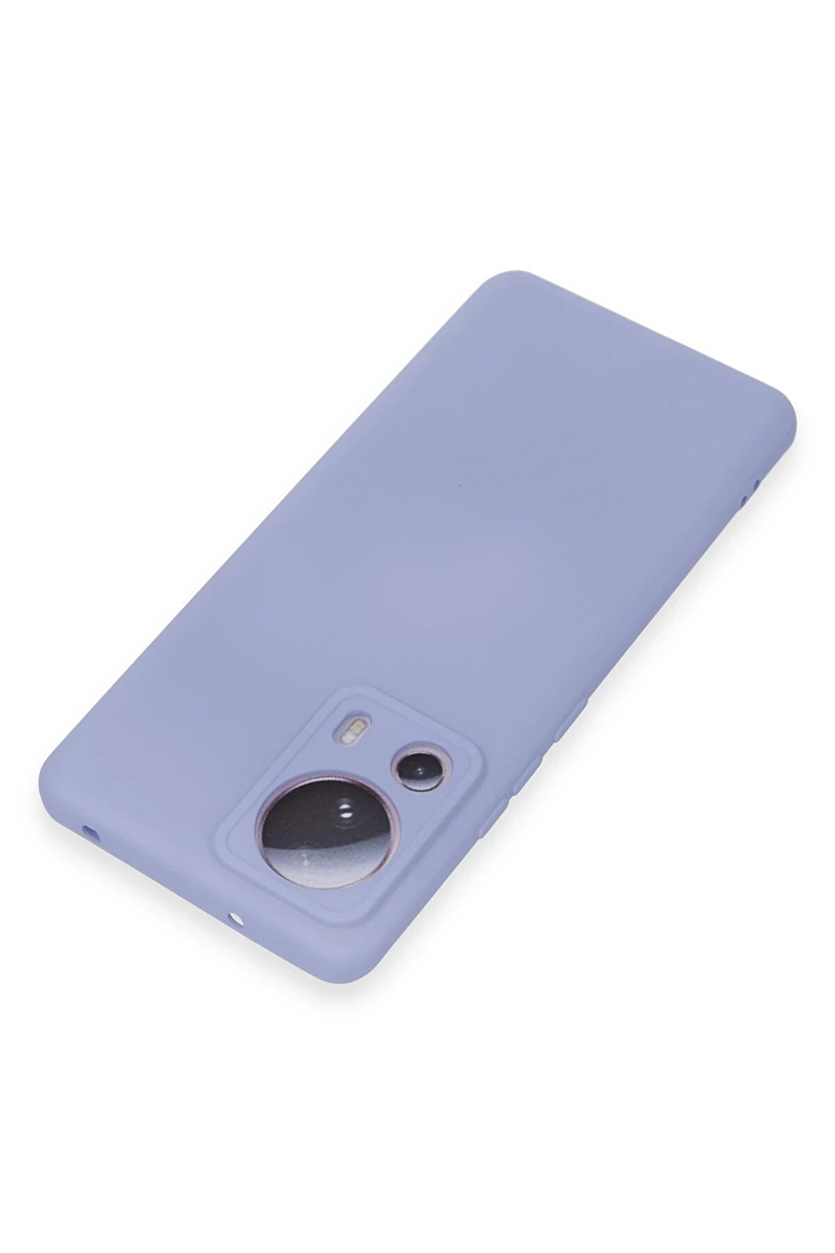 Xi̇aomi̇ Mi̇ 13 Li̇te Kılıf Nano İçi̇ Kadi̇fe Si̇li̇kon - Li̇la - Dropx6765-5825
