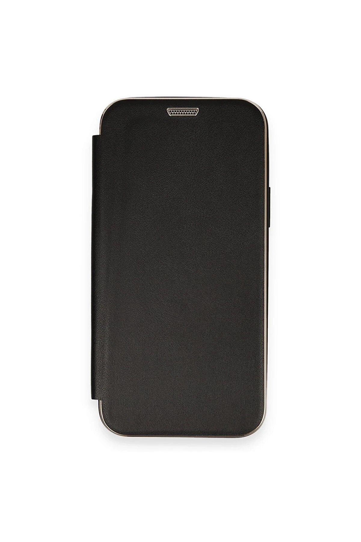 İphone 12 Kılıf Dolpi̇n Kapaklı - Si̇yah - Dropx8179-7672