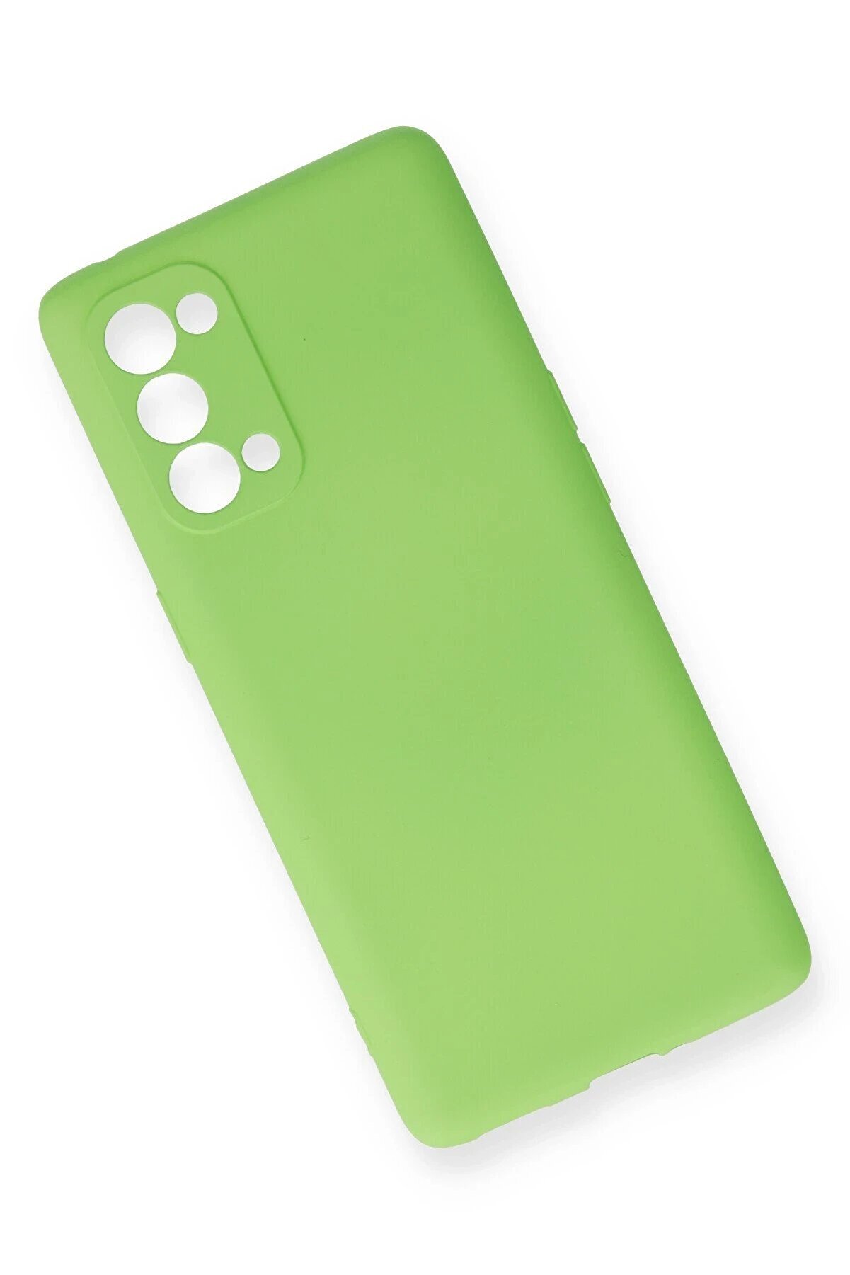 Oppo Reno 5 Pro Kılıf Fi̇rst Si̇li̇kon - Yeşi̇l - Dropx2997-9377
