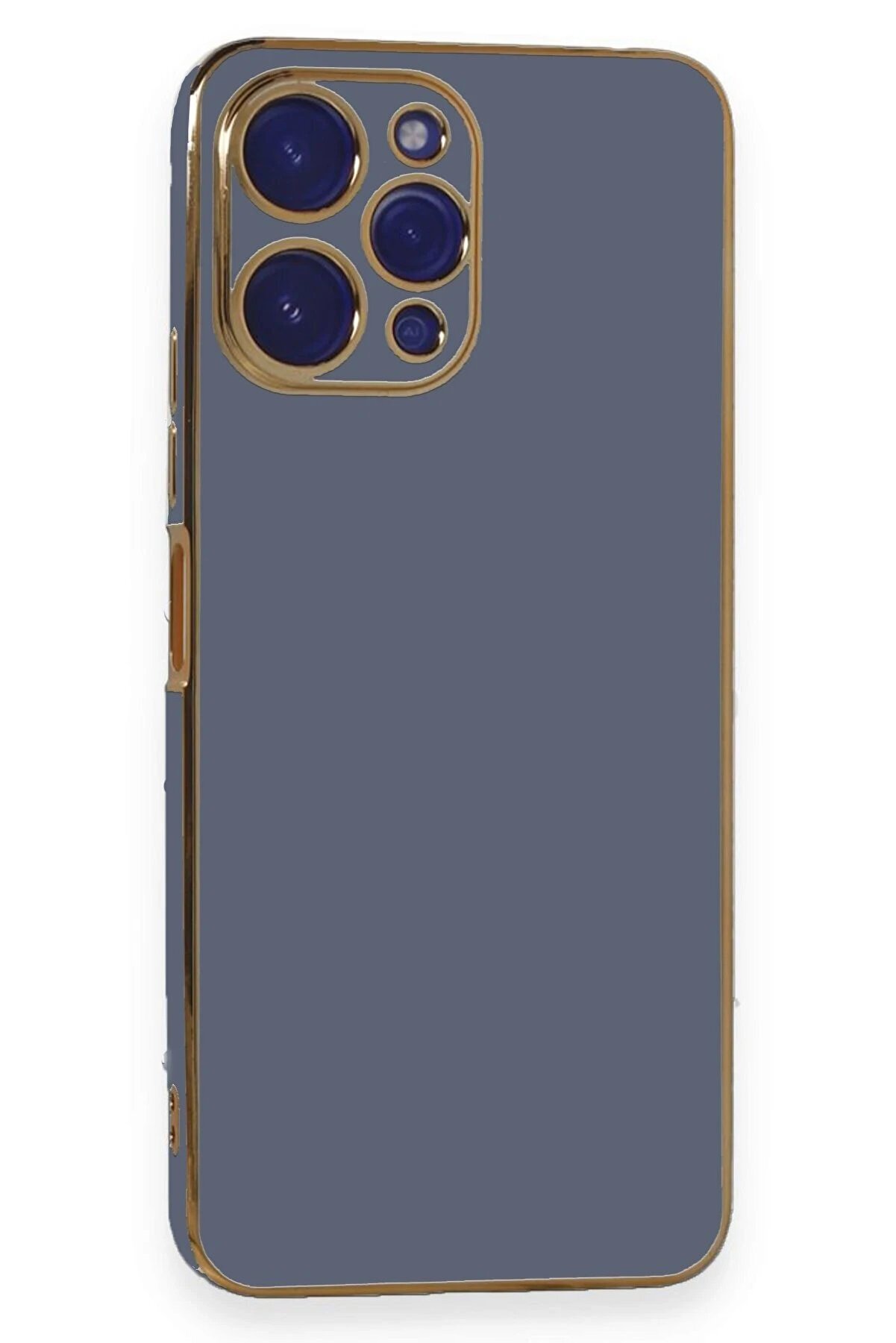 CepteToptan Xiaomi Poco M6 Pro 5G Kılıf Volet Silikon - Mavi - DROPX4263-2732