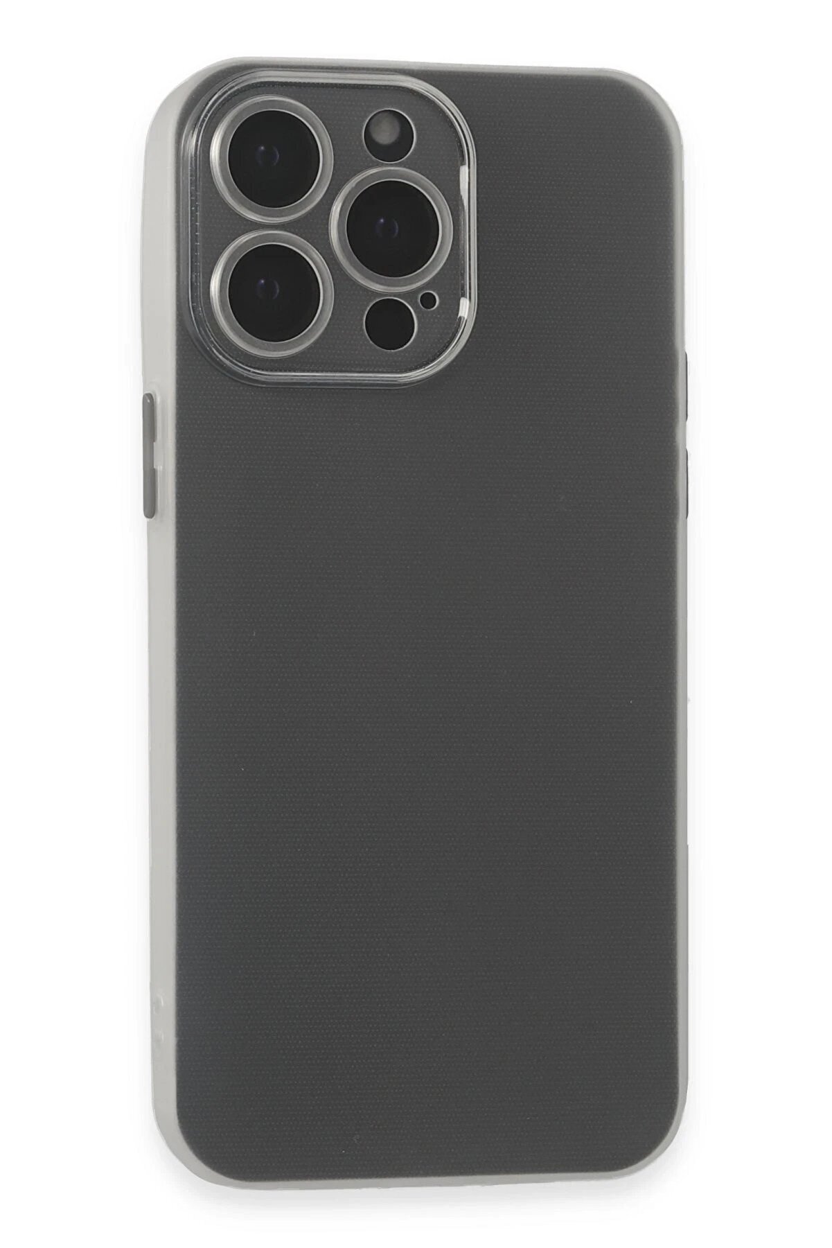 CepteToptan iPhone 15 Pro Kılıf Silikon - Şeffaf - DROPX1452-3127