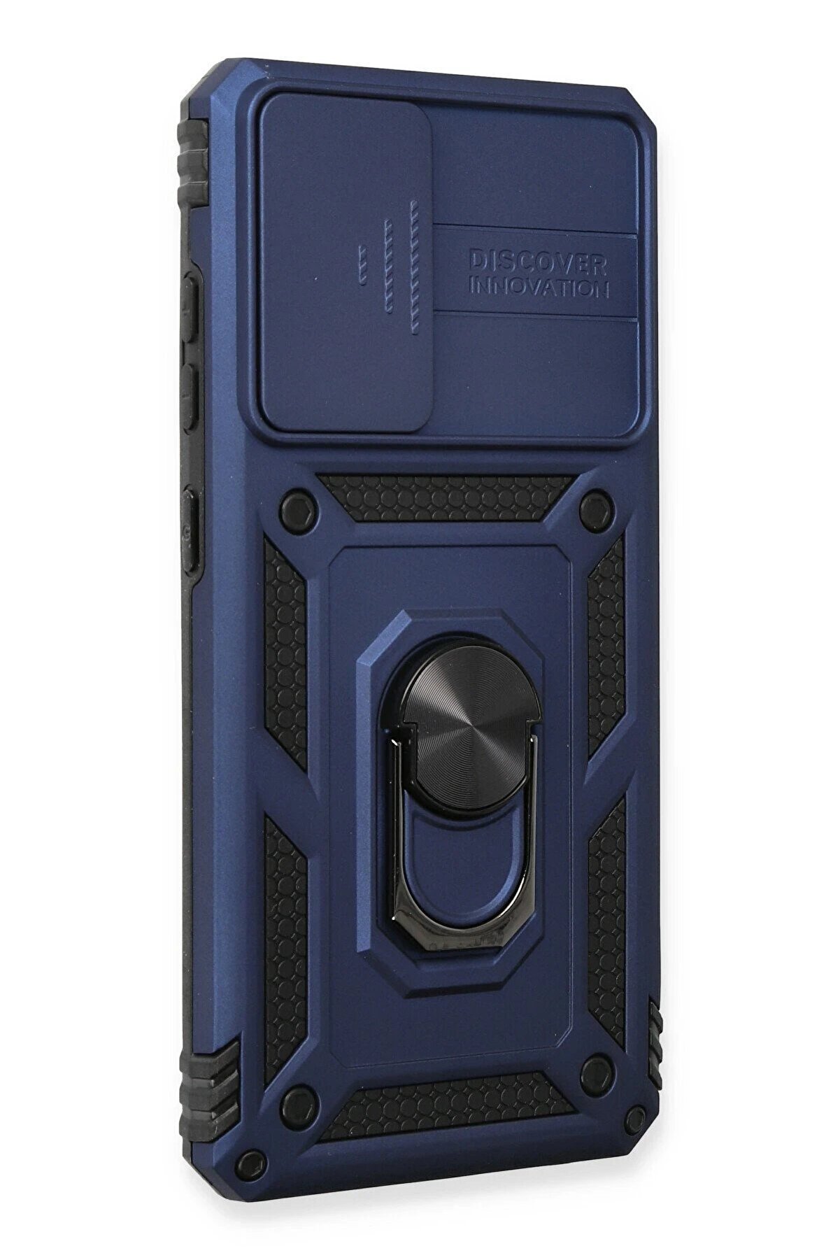 Samsung Galaxy A53 5G Kılıf Pars Lens Yüzüklü Si̇li̇kon - Laci̇vert - Dropx3315-6070