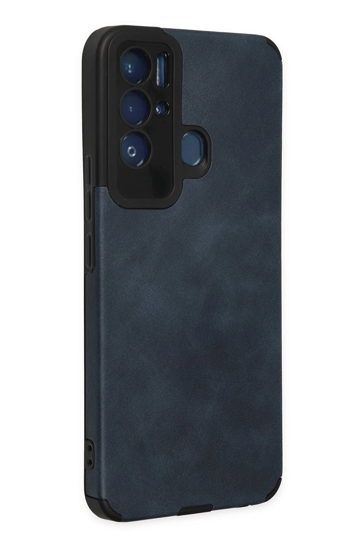 Tecno Pova Neo Kılıf Loop Deri̇ Si̇li̇kon - Laci̇vert - Dropx9549-5287