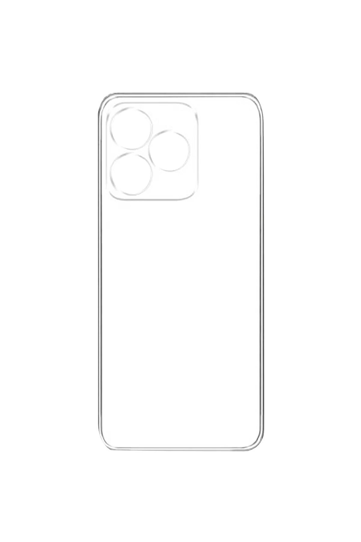 Realme C53 Kılıf Lüx Şeffaf Si̇li̇kon - Dropx9269-3247