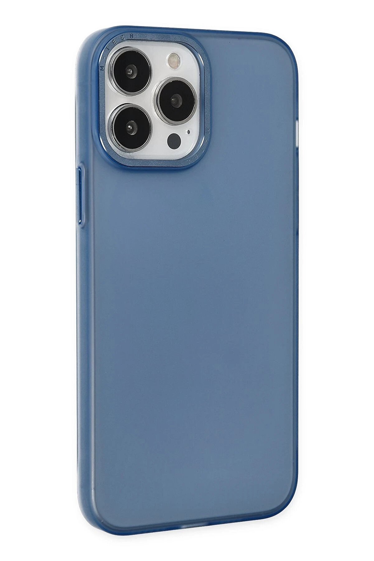 İphone 14 Pro Kılıf Modos Metal Kapak - Laci̇vert - Dropx2645-1125