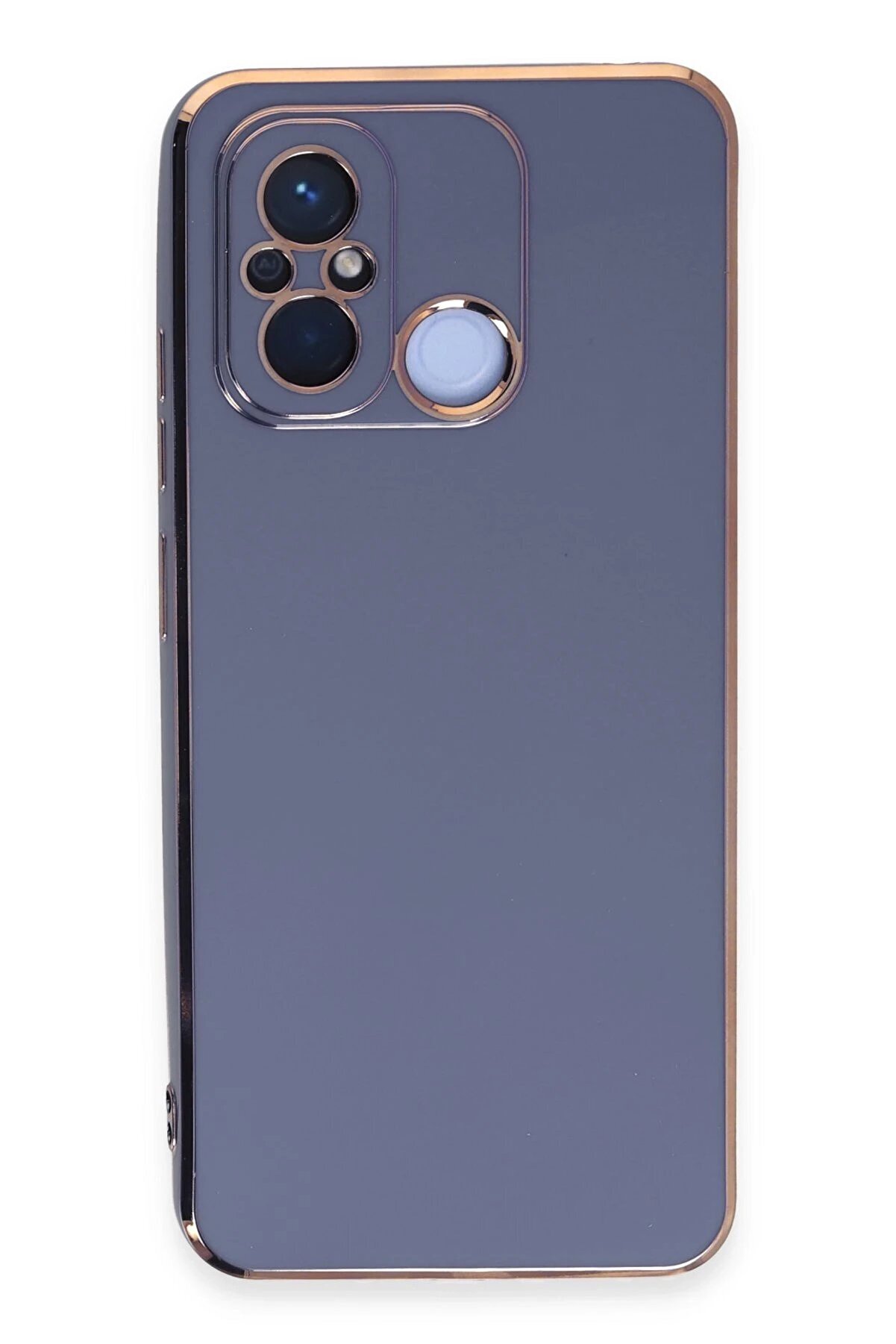 CepteToptan Xiaomi Redmi 12C Kılıf Volet Silikon - Mavi - DROPX6273-7007